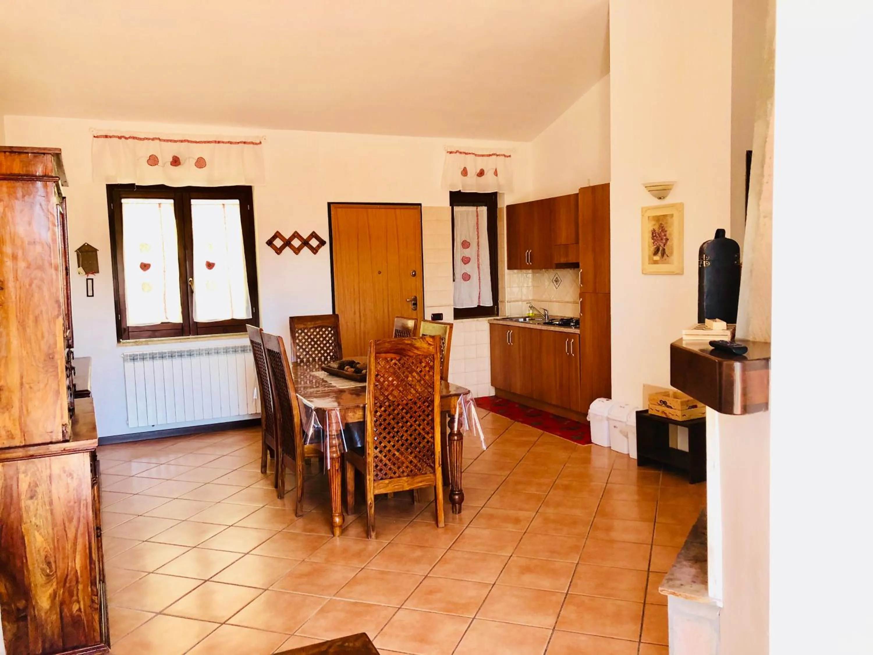 Kitchen or kitchenette in Rifugio del Cavaliere