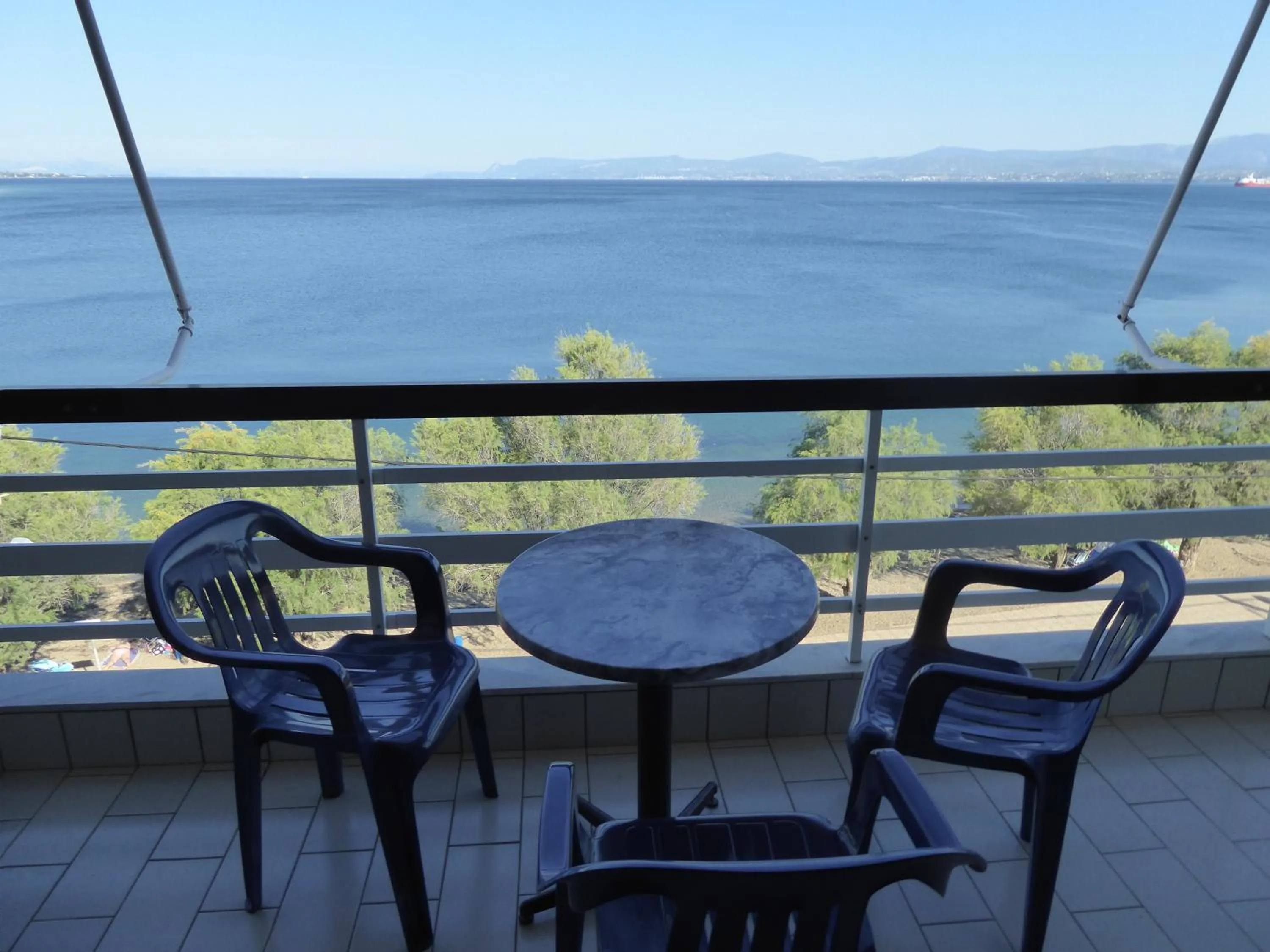Balcony/Terrace in Poseidon Hotel