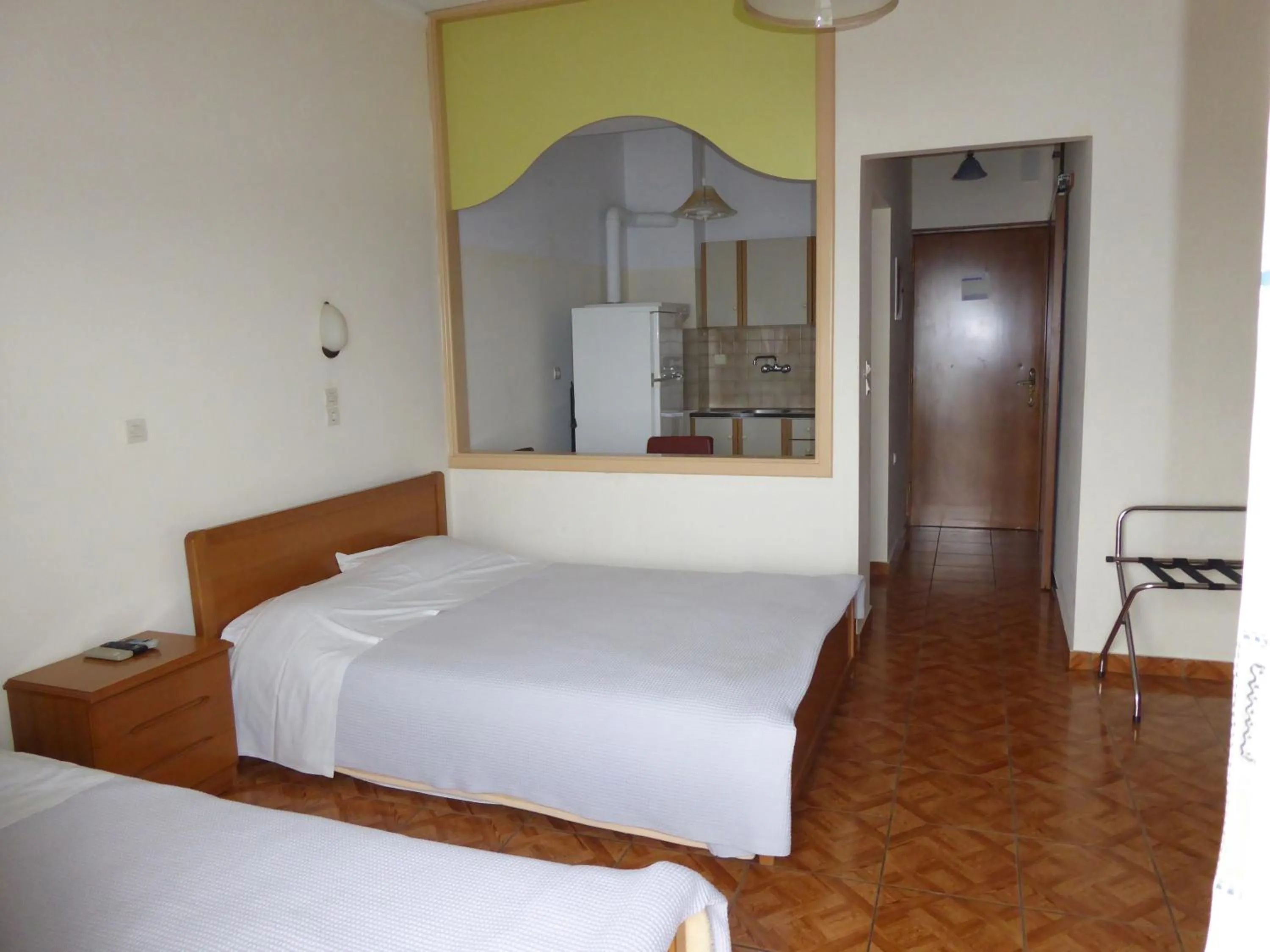 Bedroom, Bed in Poseidon Hotel