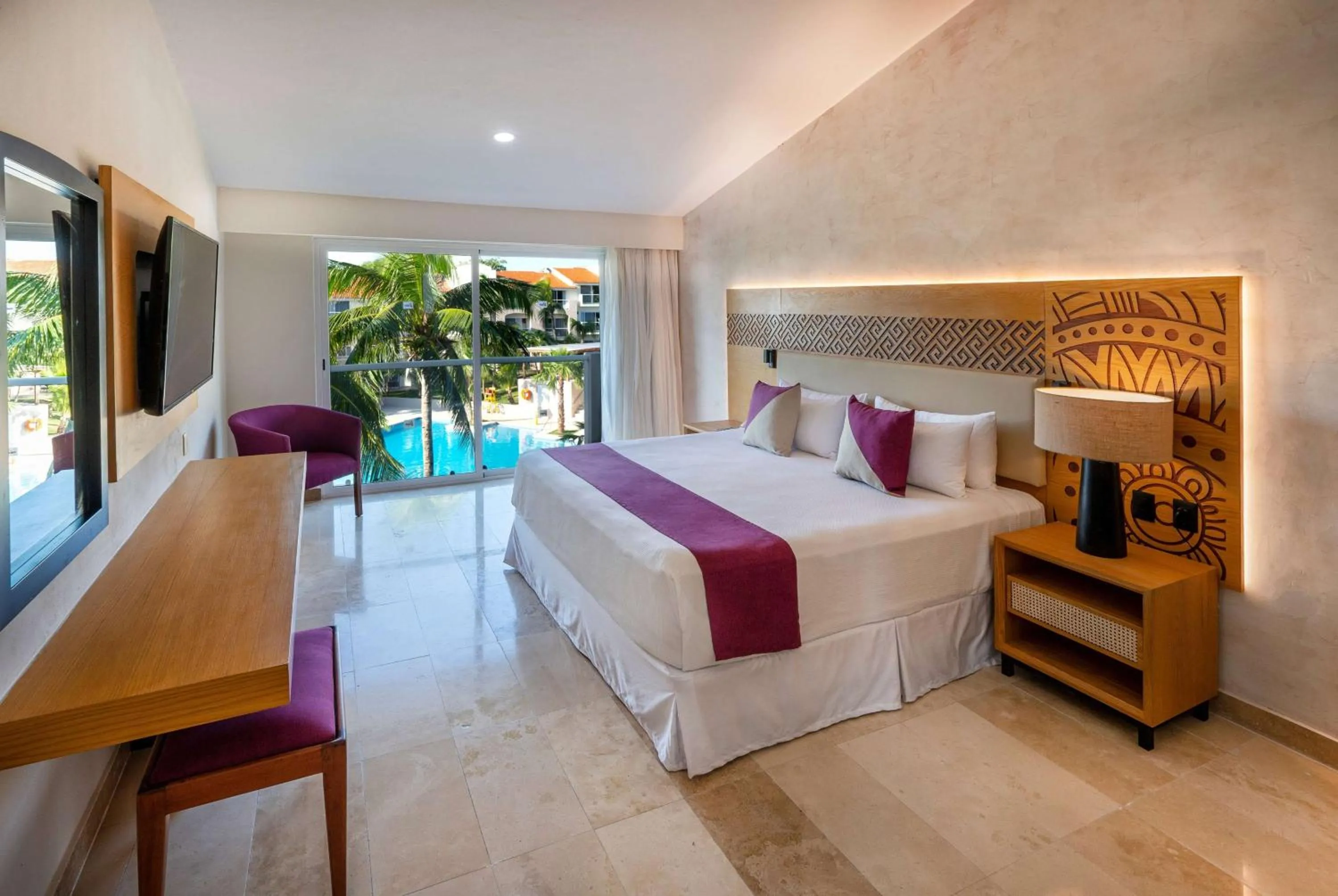 Photo of the whole room, Bed in Viva Azteca by Wyndham, A Trademark All Inclusive Resort