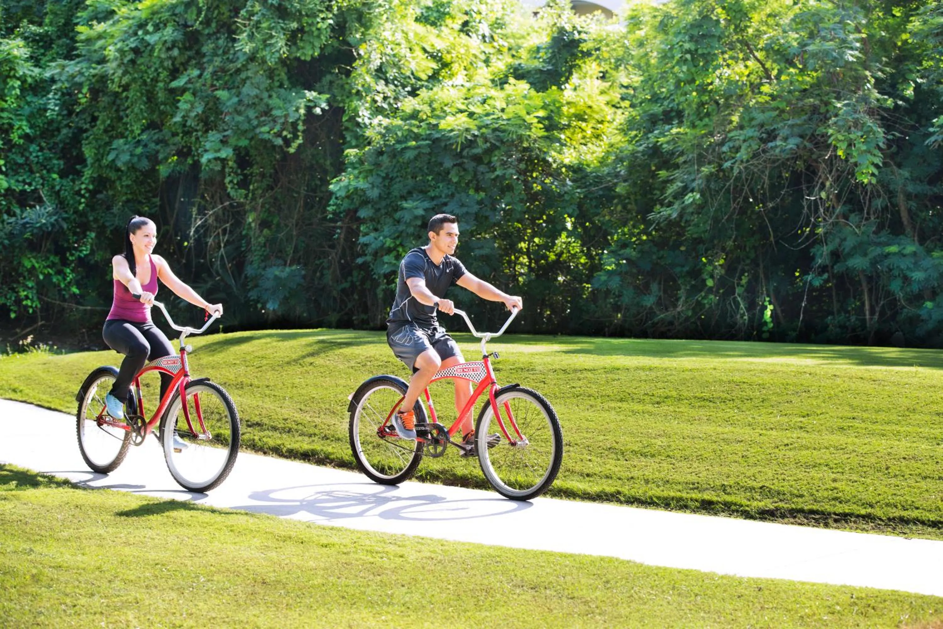 Cycling in Viva Azteca by Wyndham, A Trademark All Inclusive Resort