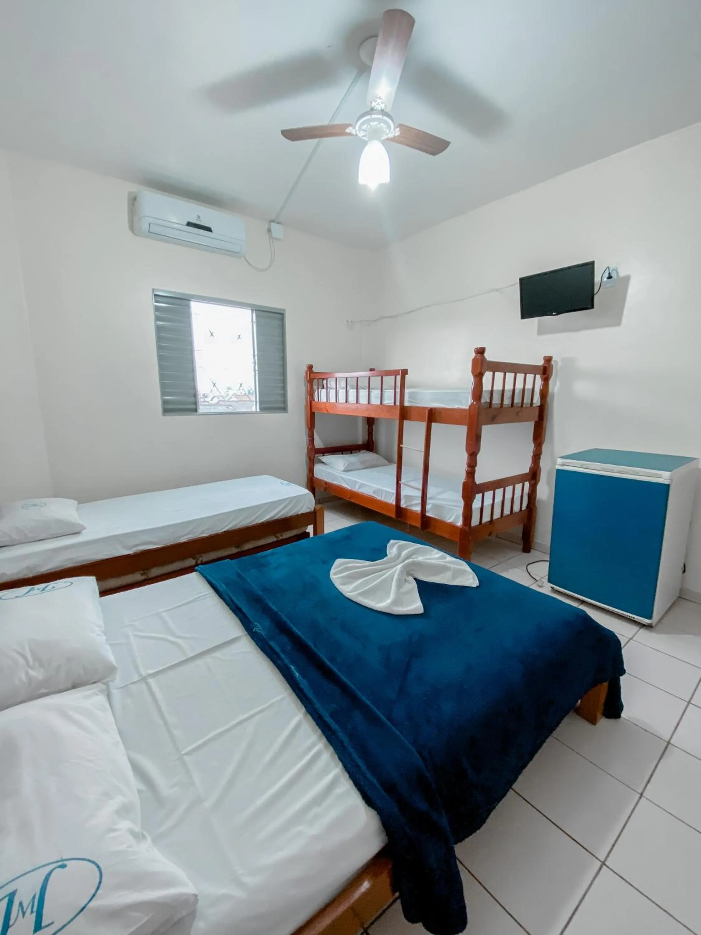 Bed in Manhattan Hotel