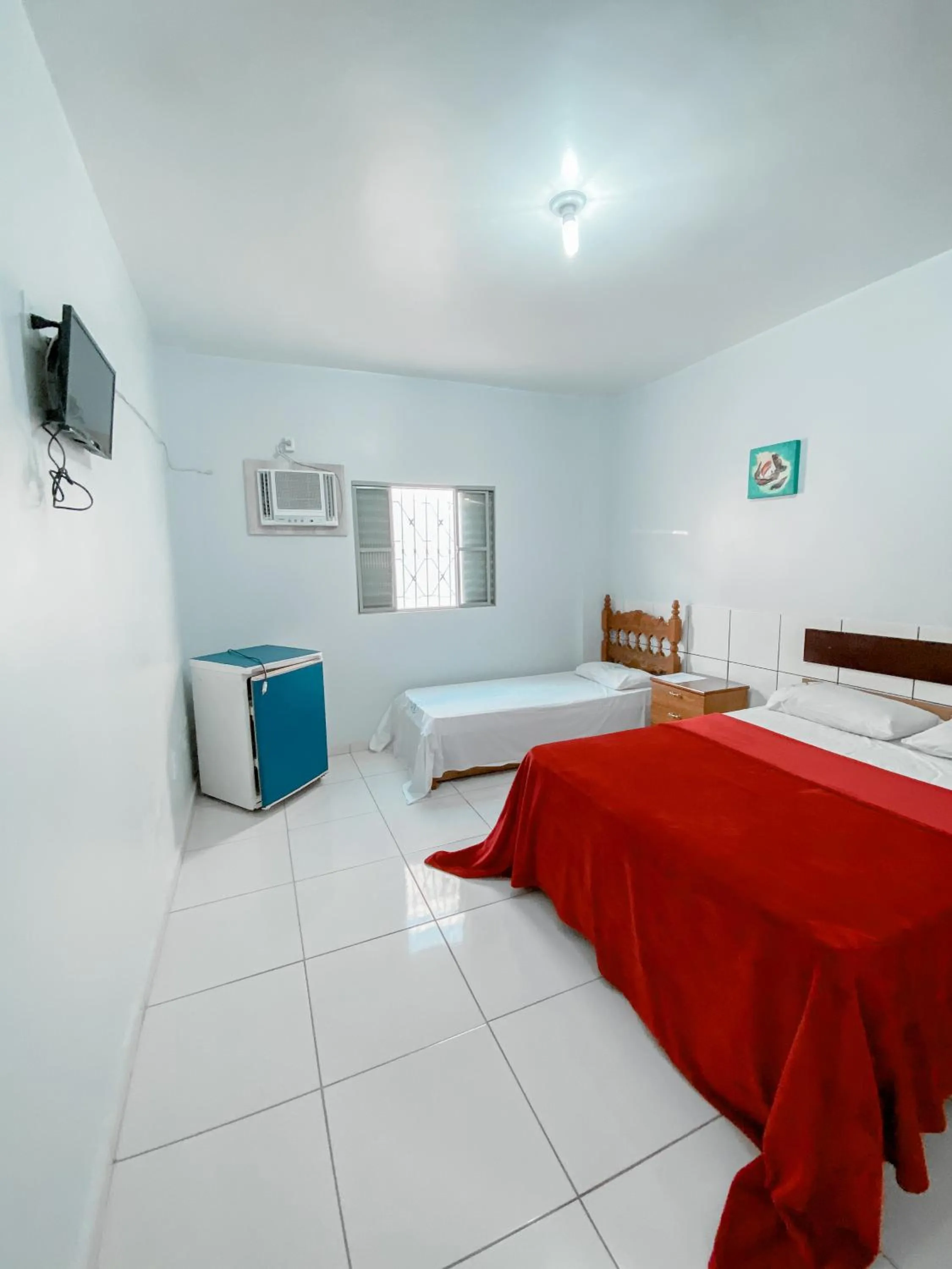 Bed in Manhattan Hotel