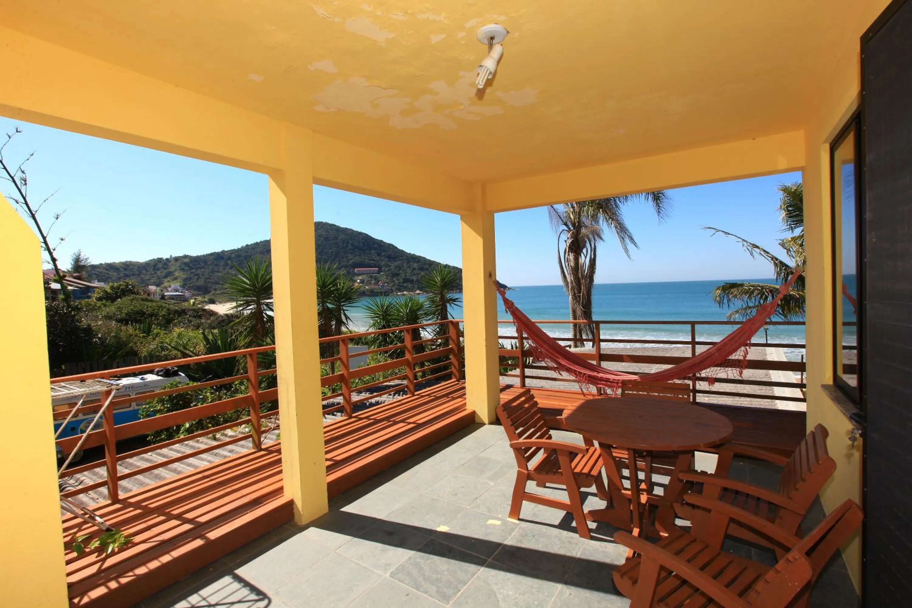 Balcony/Terrace in Pousada Hibisco