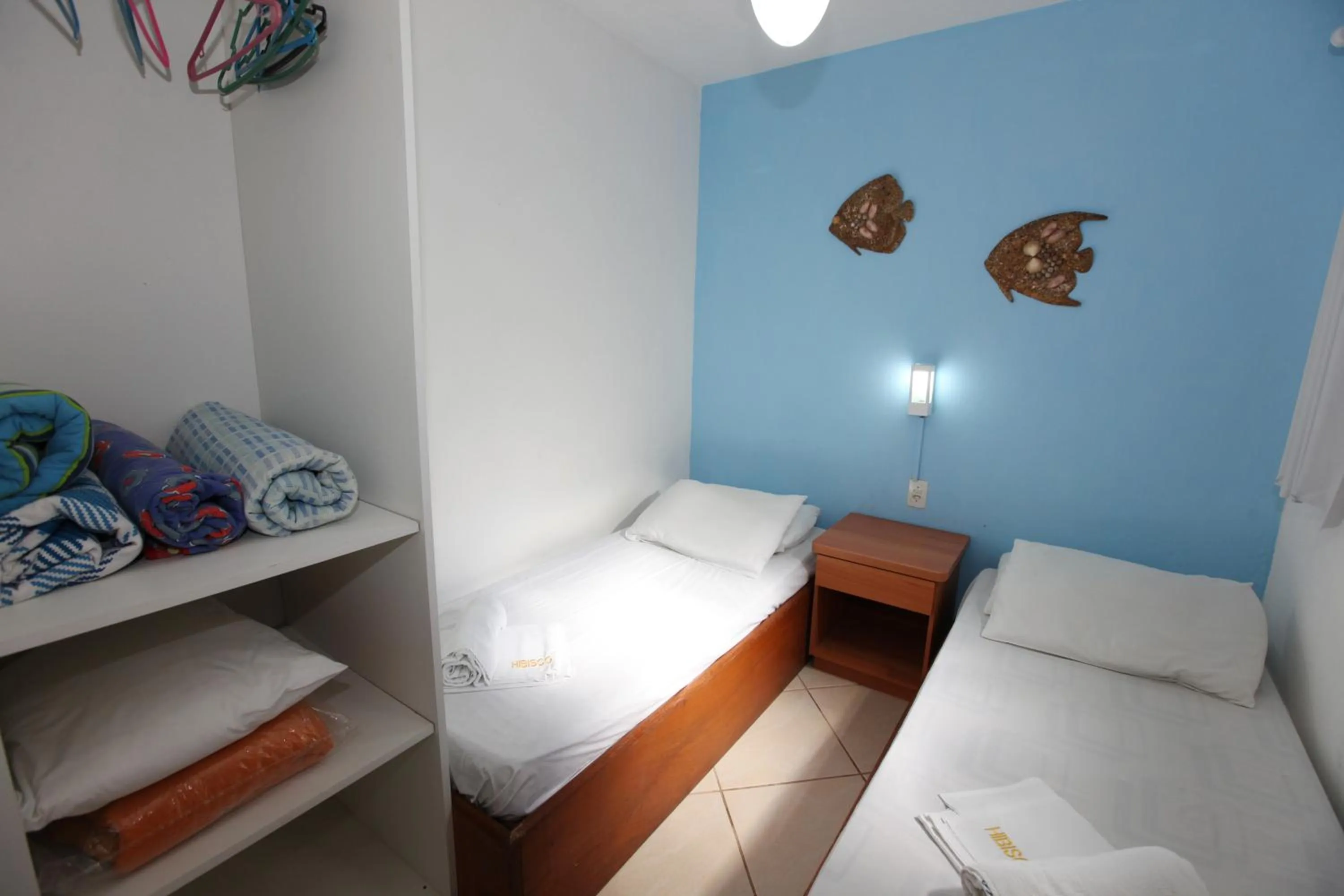 Bedroom, Bed in Pousada Hibisco