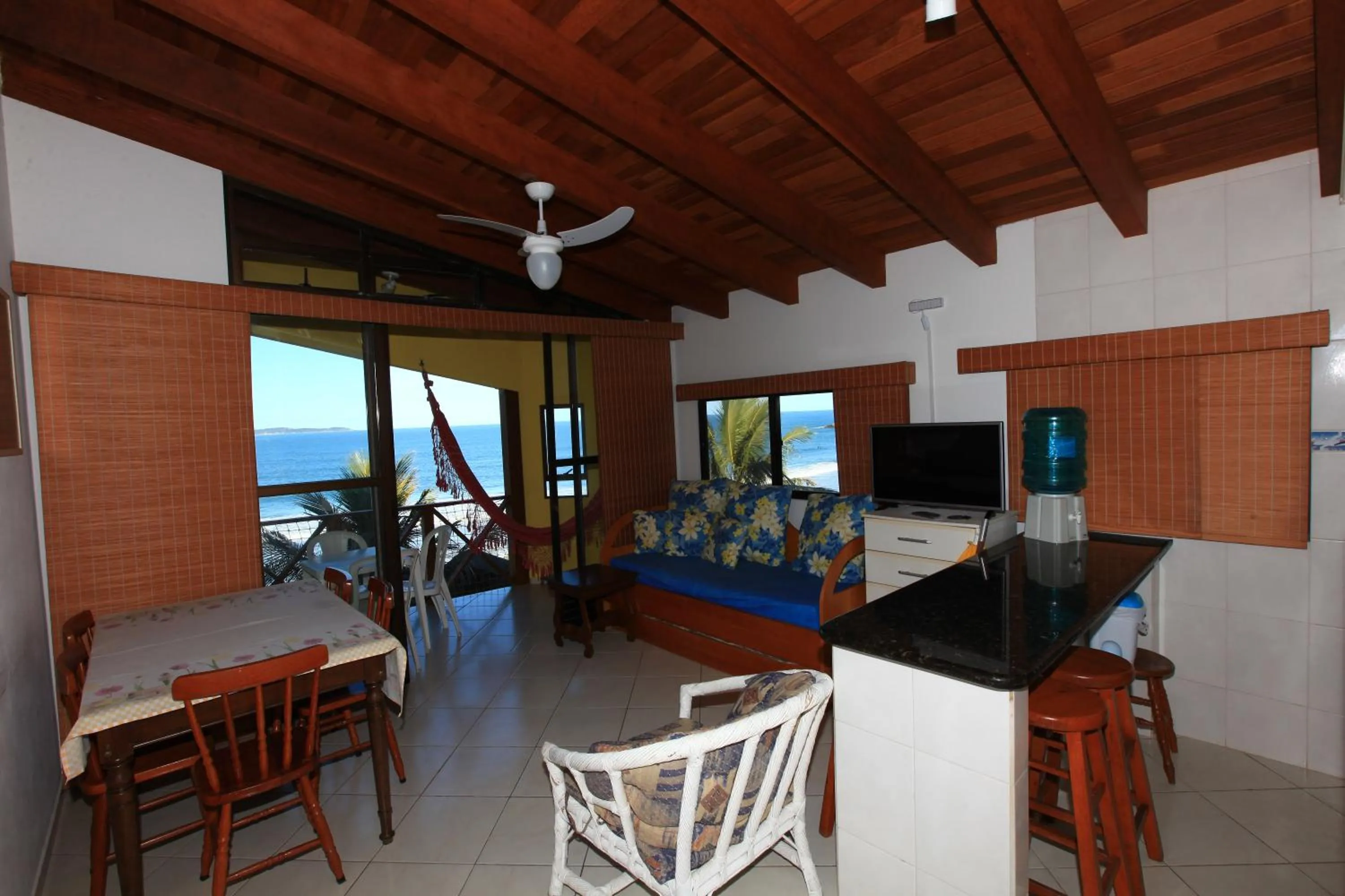 Living room in Pousada Hibisco