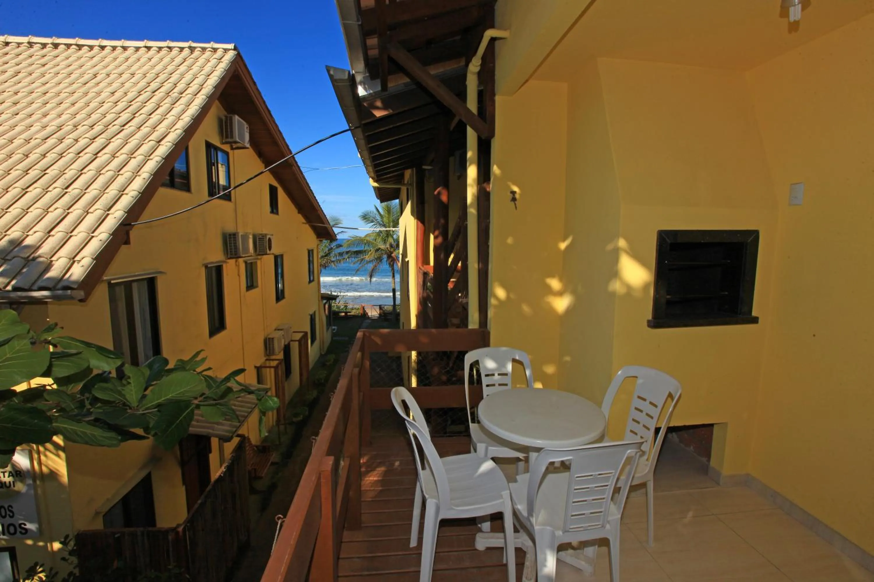 Balcony/Terrace in Pousada Hibisco