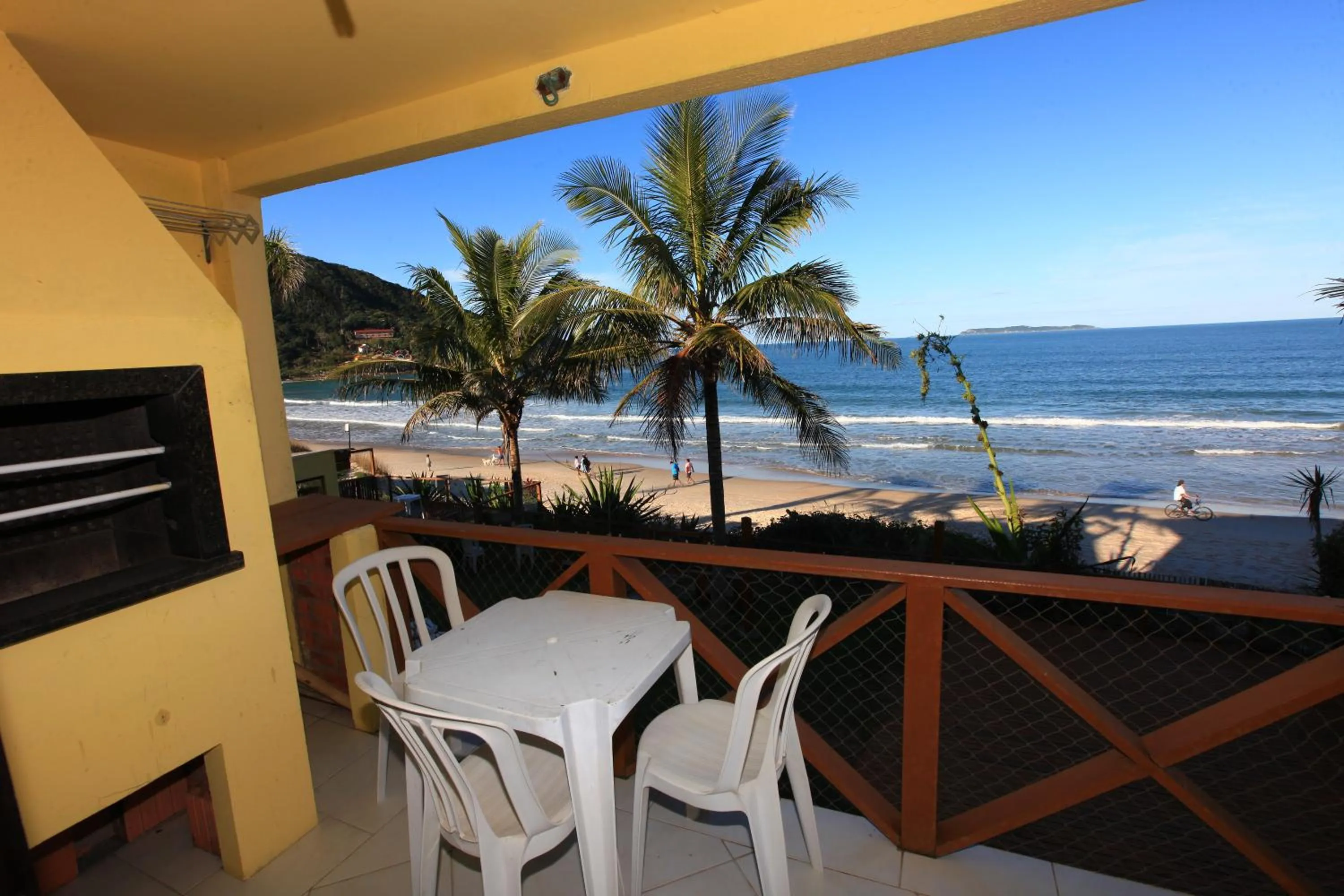 Balcony/Terrace in Pousada Hibisco