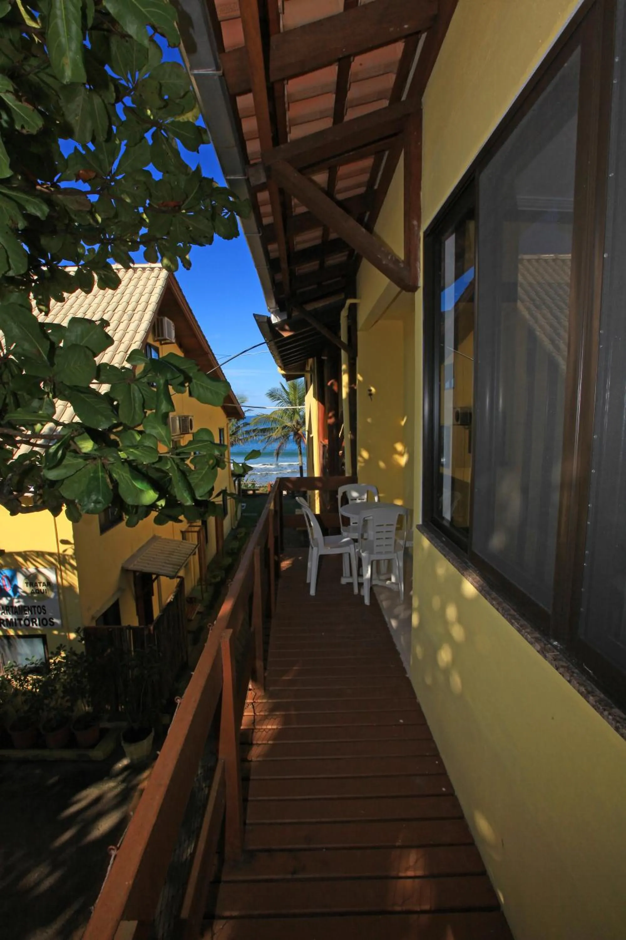 Balcony/Terrace in Pousada Hibisco