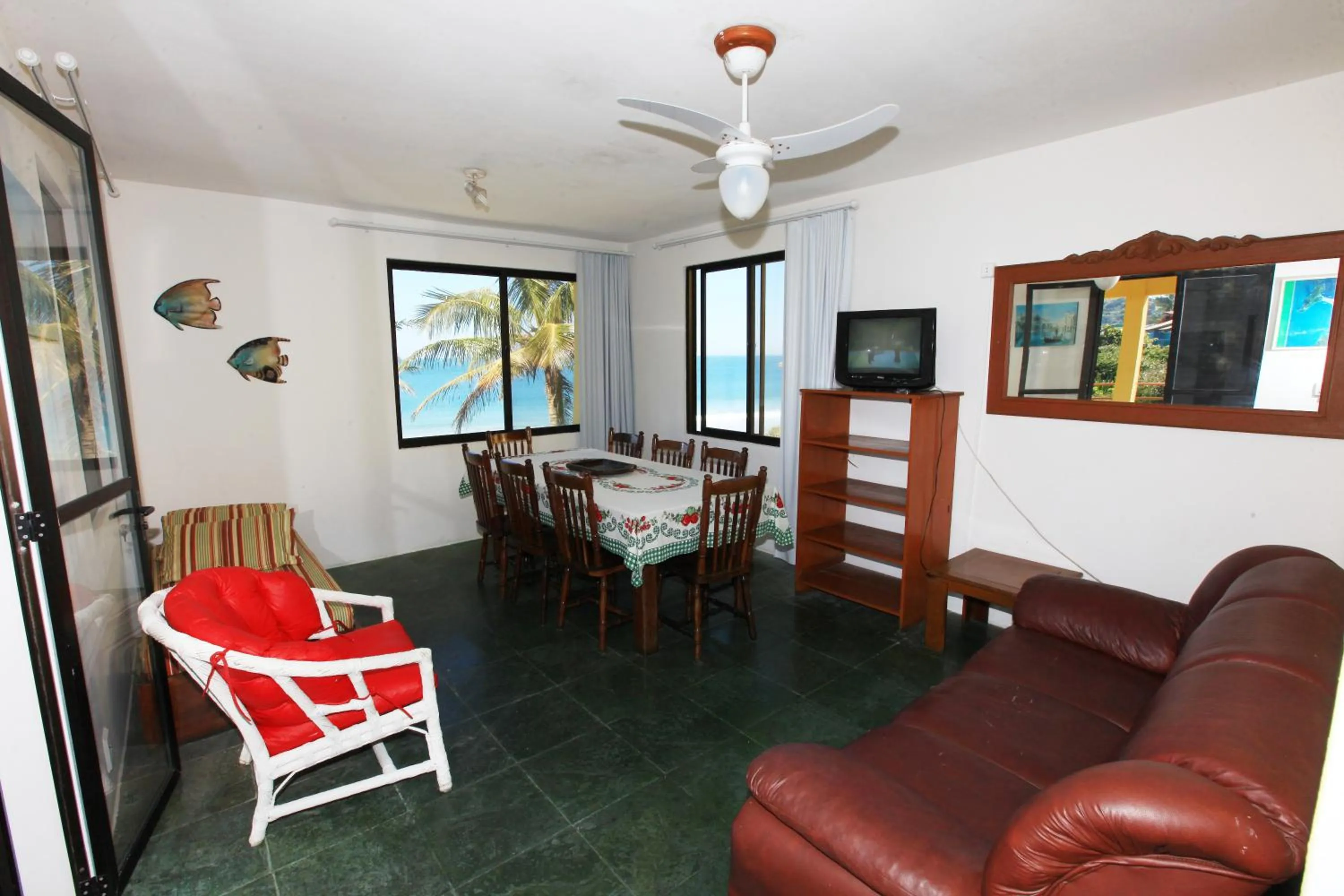 Living room in Pousada Hibisco