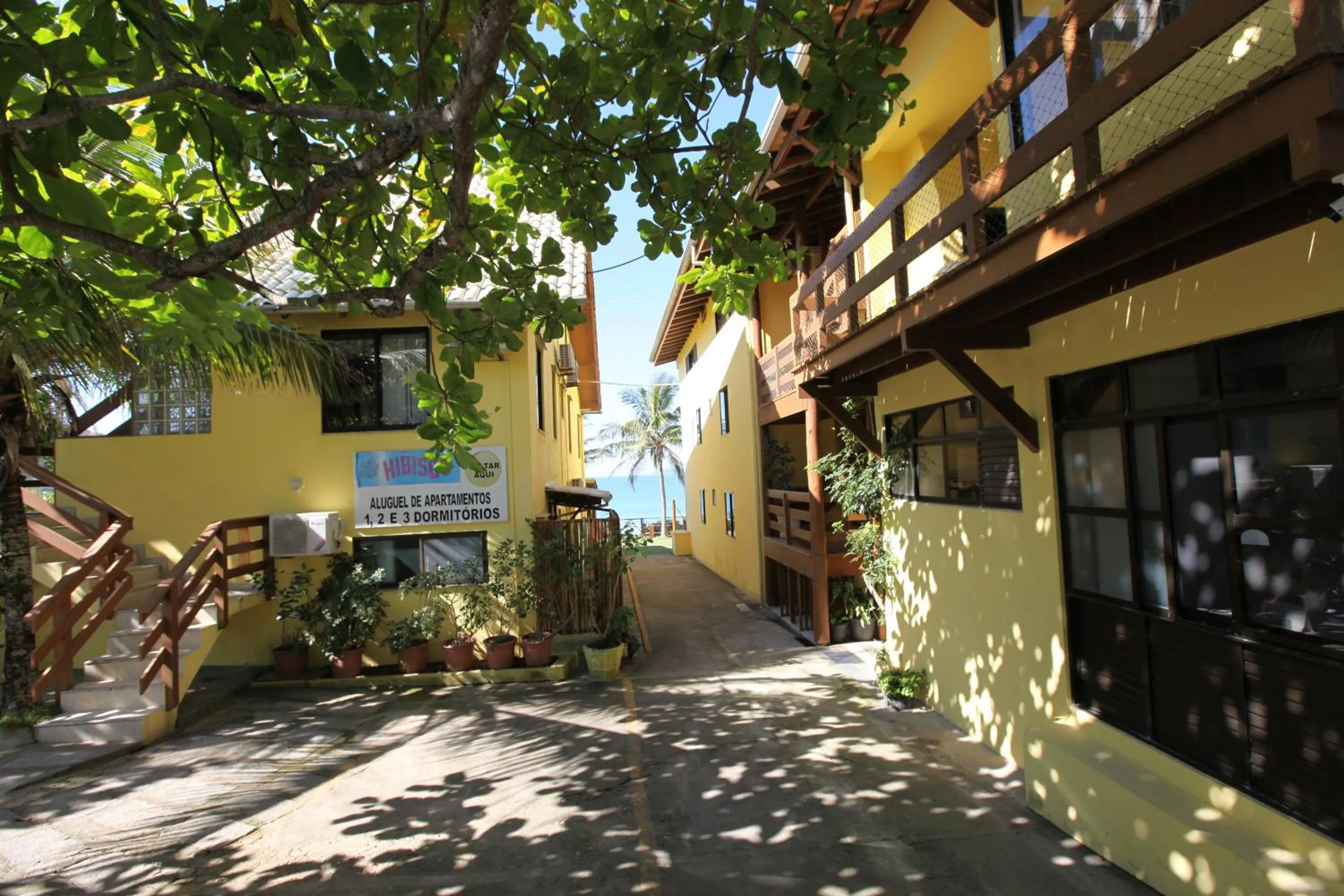 Facade/entrance in Pousada Hibisco