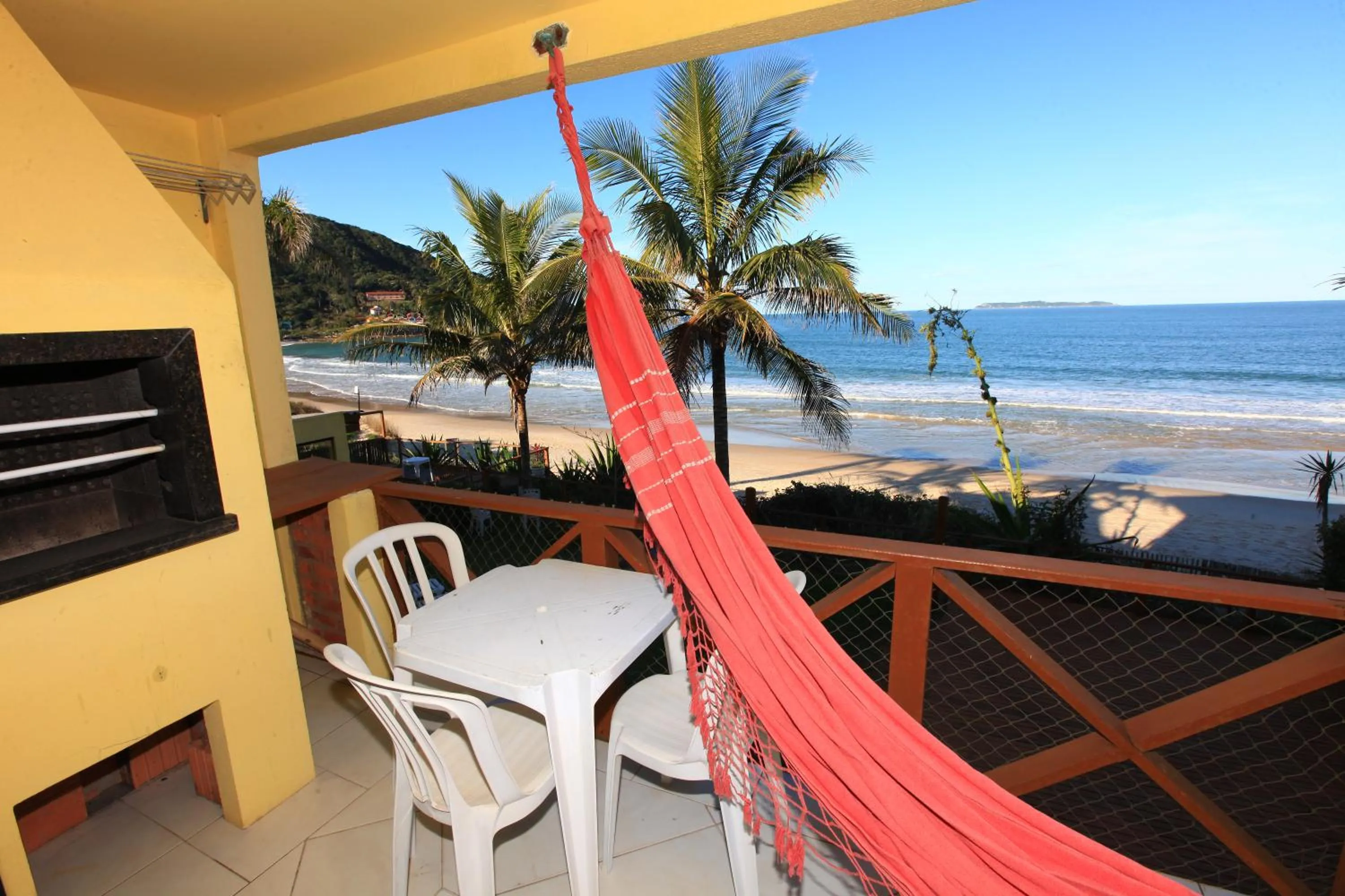 Balcony/Terrace in Pousada Hibisco