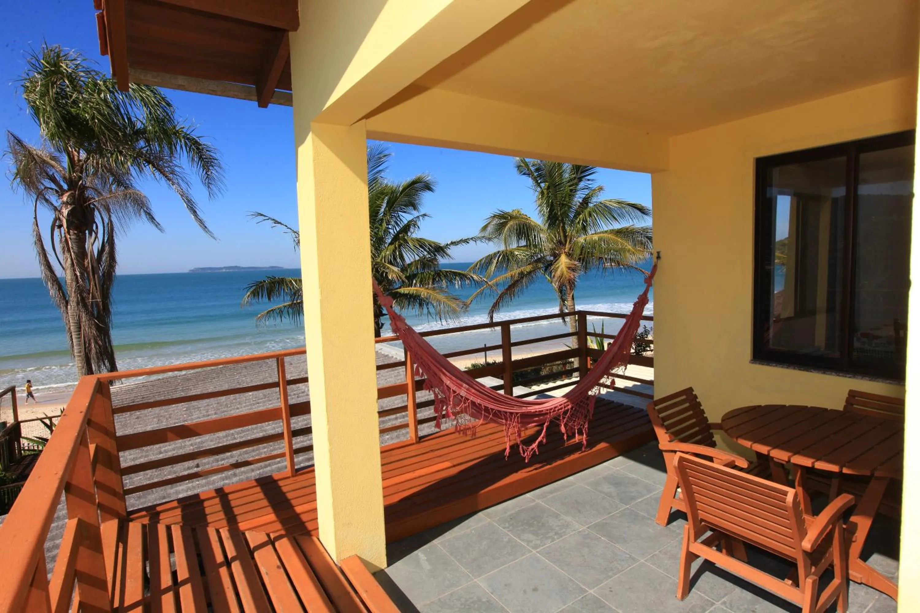 Balcony/Terrace in Pousada Hibisco