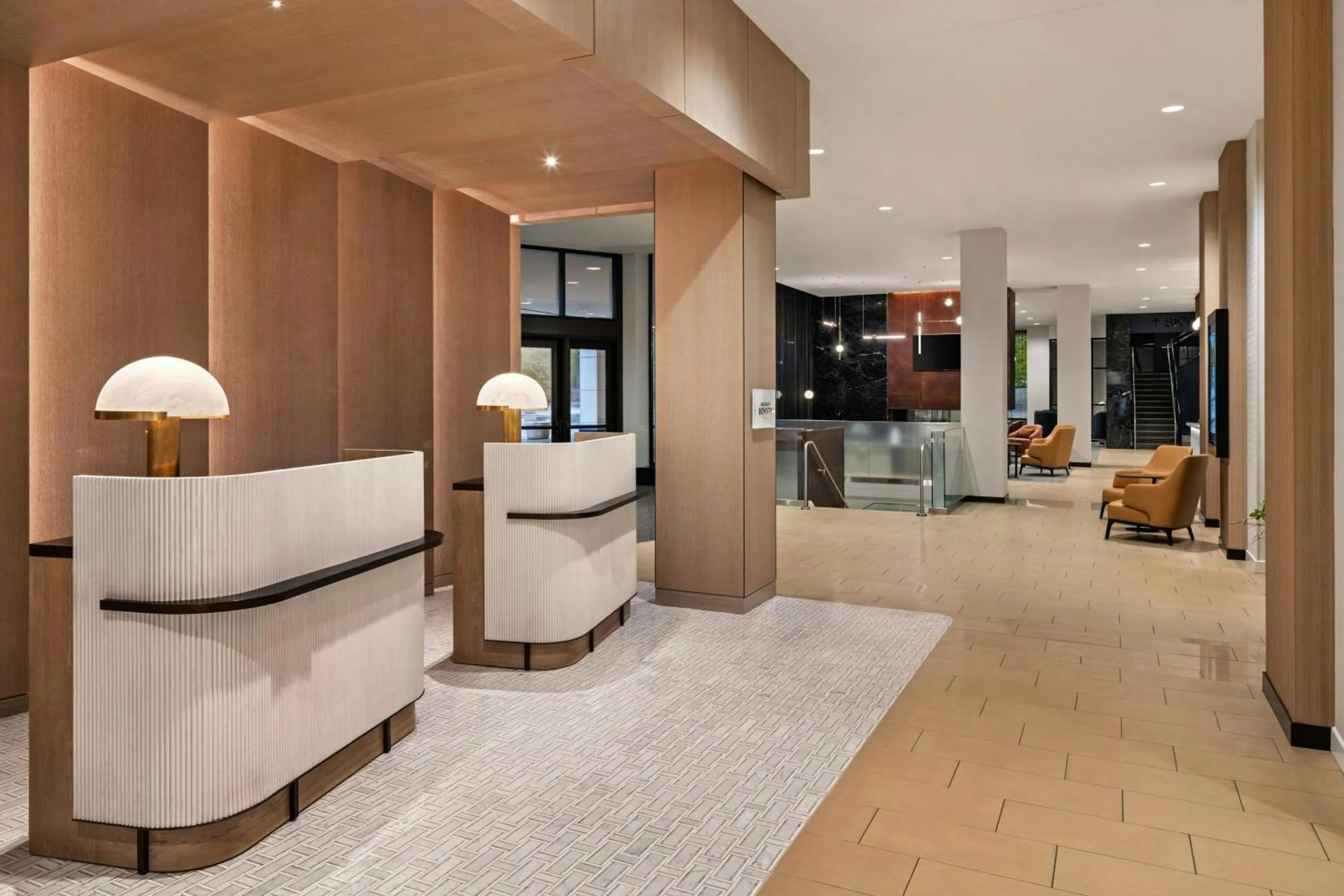 Lobby or reception in Sheraton Minneapolis Downtown Convention Center