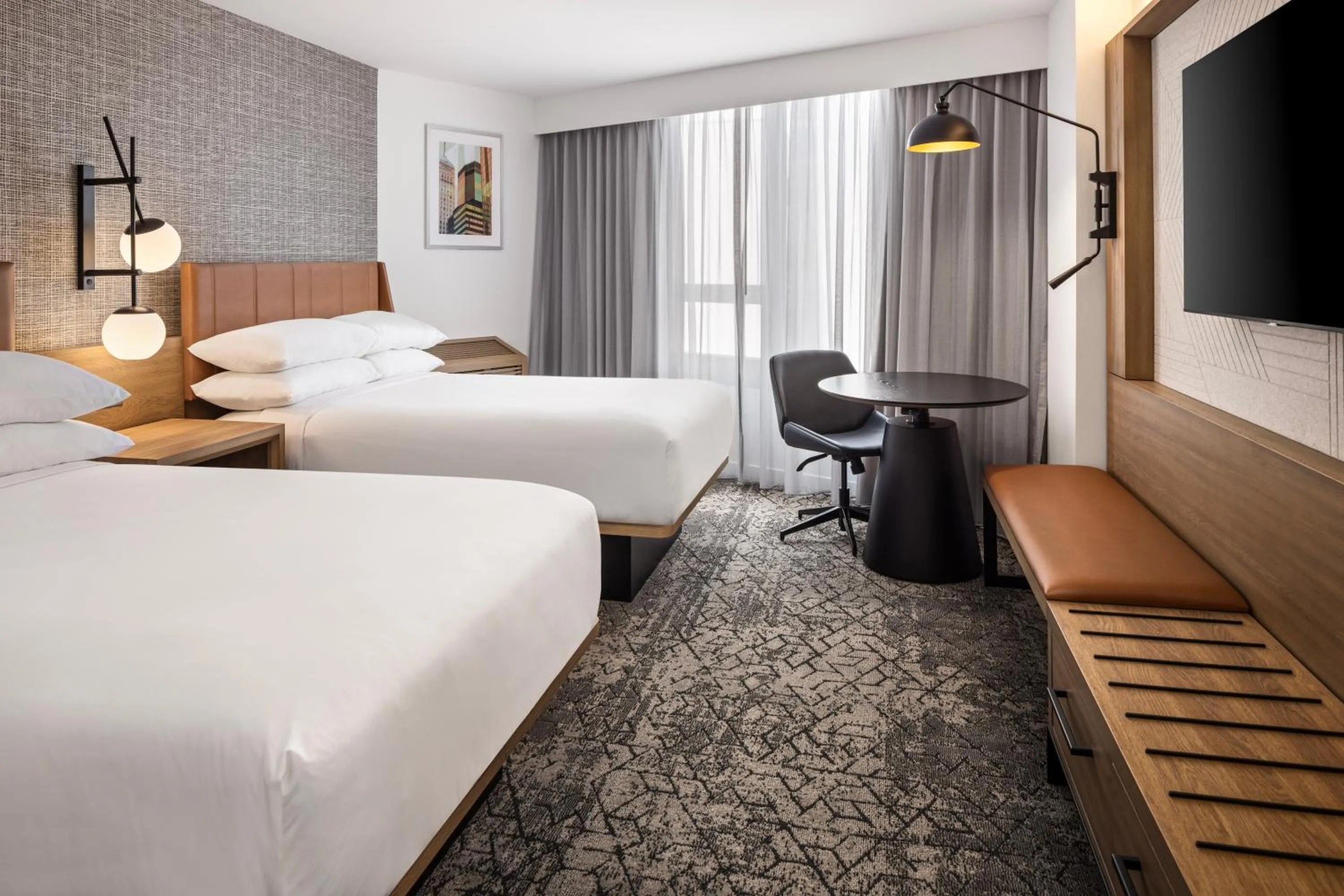 Bed in Sheraton Minneapolis Downtown Convention Center