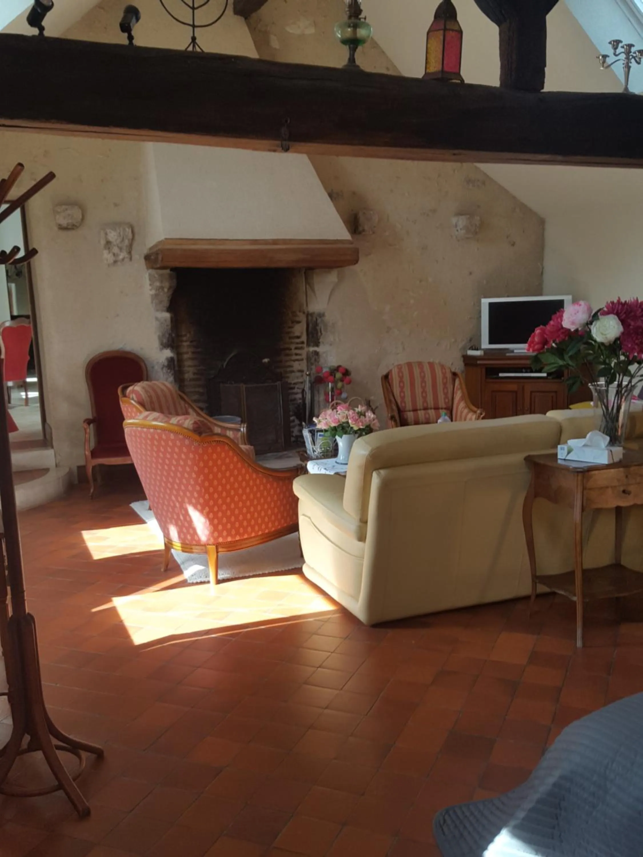 Living room in closerie des laudieres