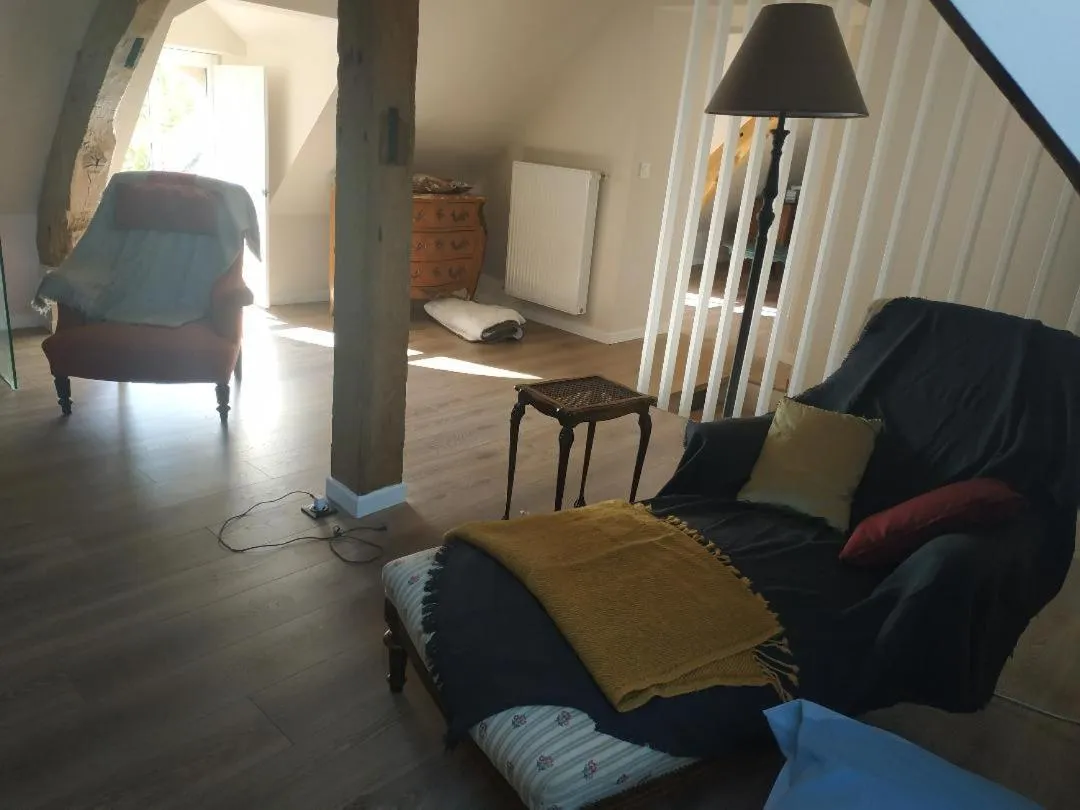 Living room in closerie des laudieres