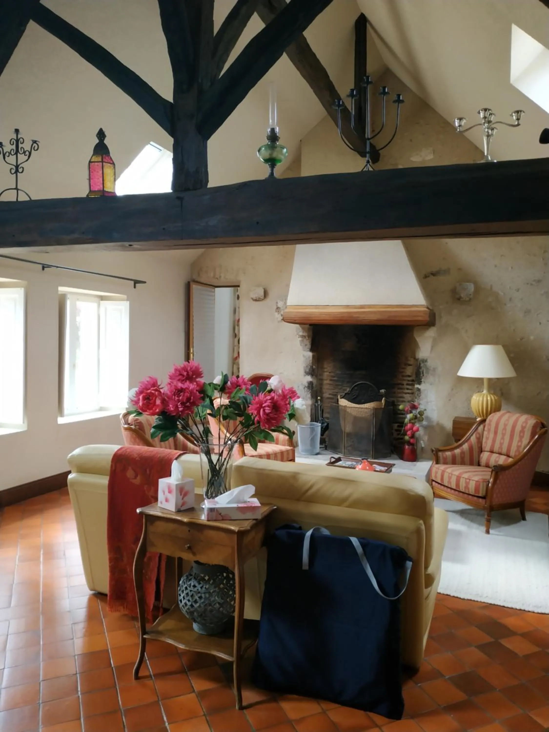 Photo of the whole room in closerie des laudieres