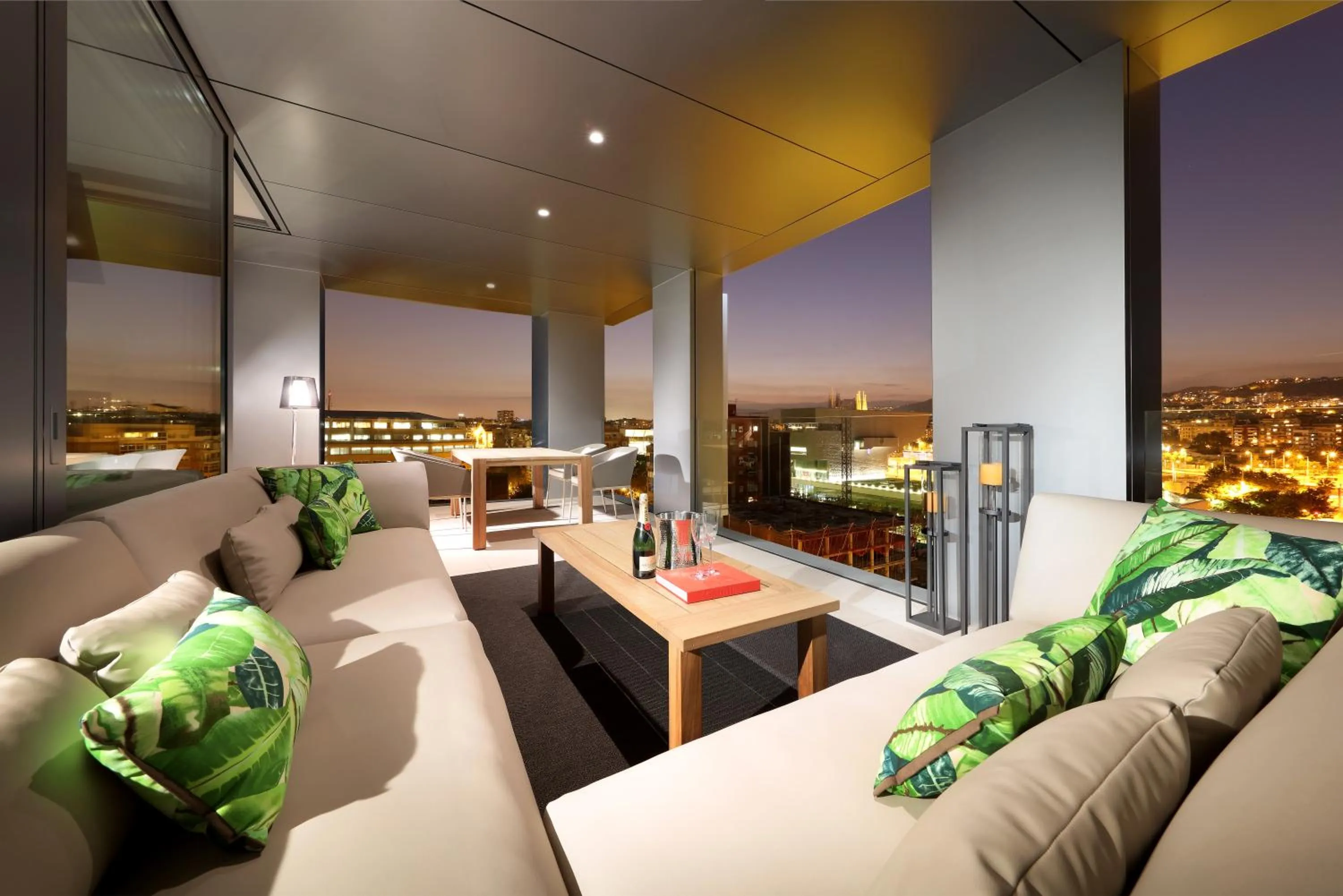 Balcony/Terrace in Hotel SB Glow 4 Sup