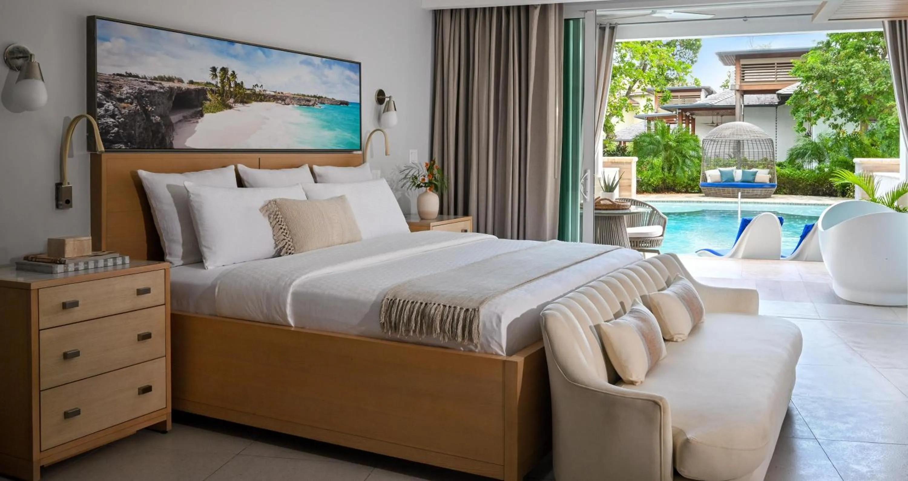 Photo of the whole room, Bed in Sandals Royal Barbados All Inclusive - Couples Only