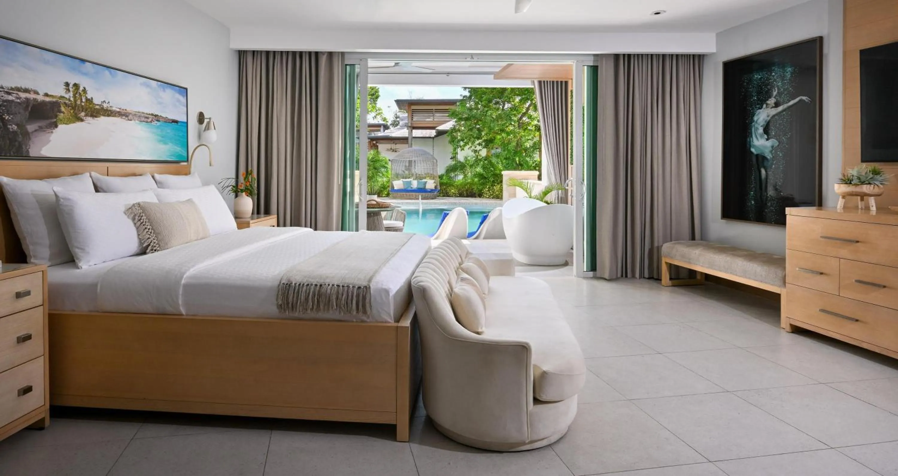 Photo of the whole room, Bed in Sandals Royal Barbados All Inclusive - Couples Only