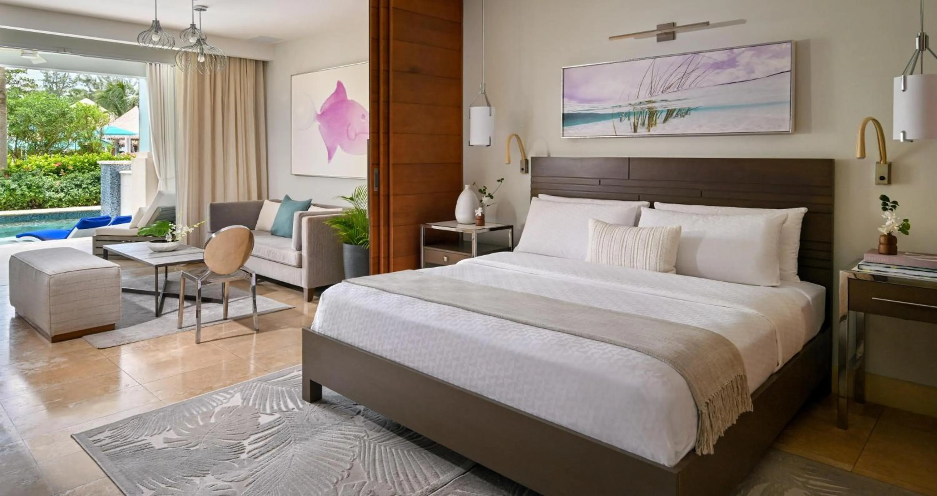 Photo of the whole room, Bed in Sandals Royal Barbados All Inclusive - Couples Only