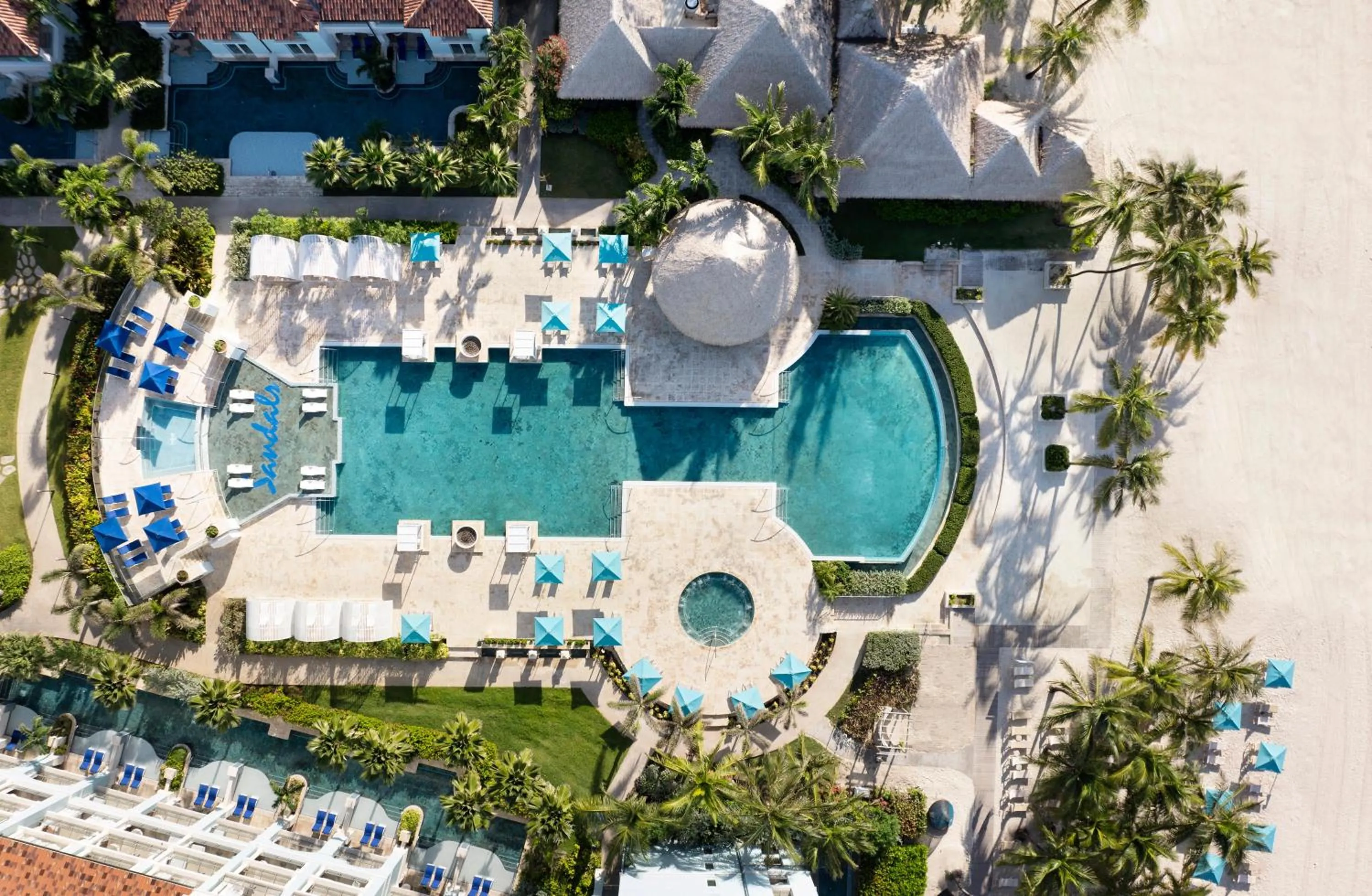 Swimming pool in Sandals Royal Barbados All Inclusive - Couples Only