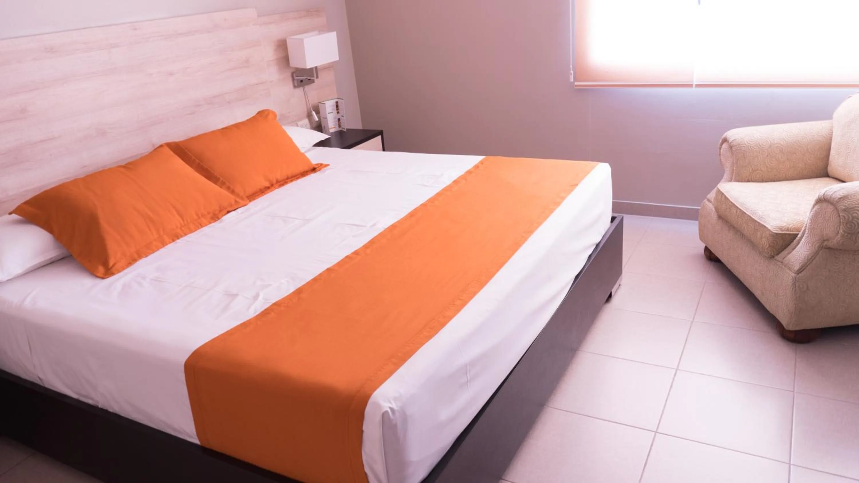 Bed in Hotel Los Almendros