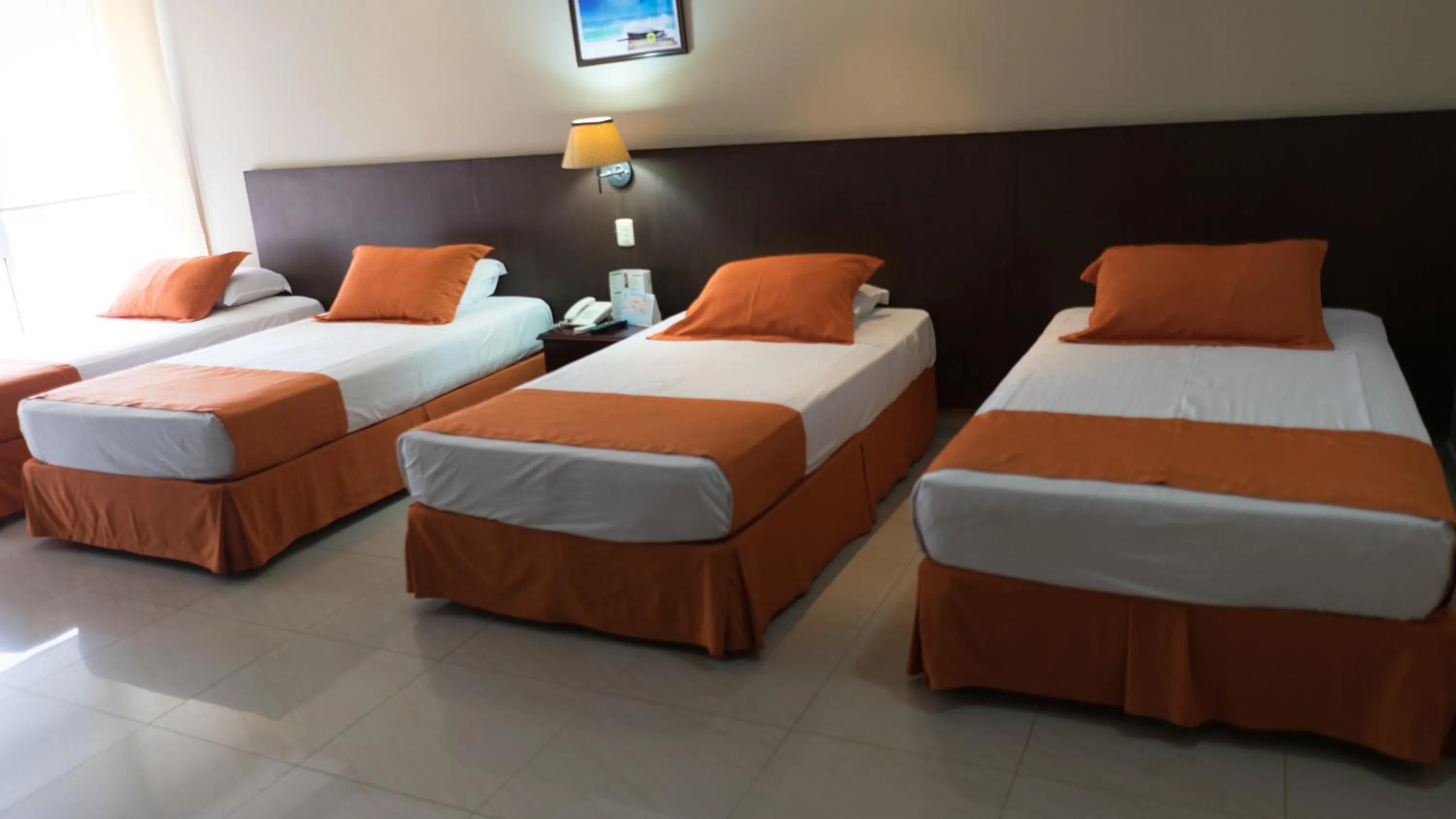 Bed in Hotel Los Almendros