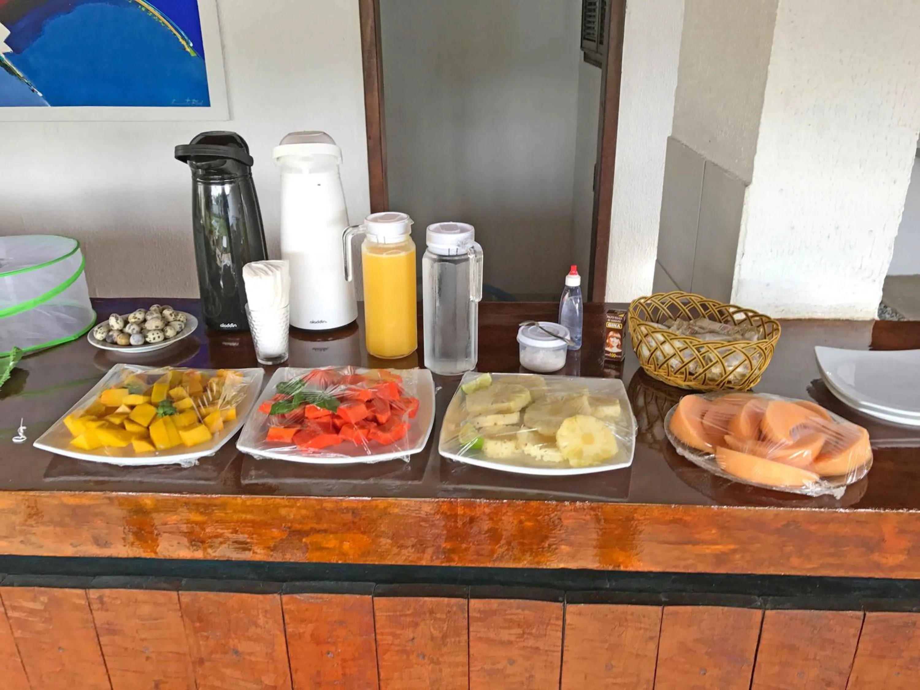 Breakfast in Tucano Pousada