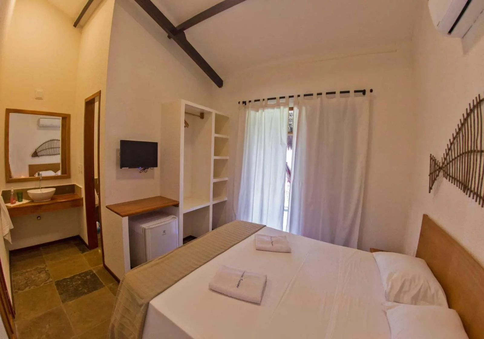 Bed in Tucano Pousada