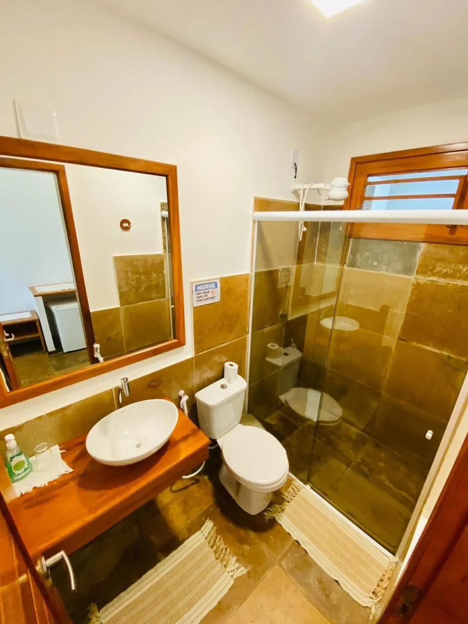 Bathroom in Tucano Pousada