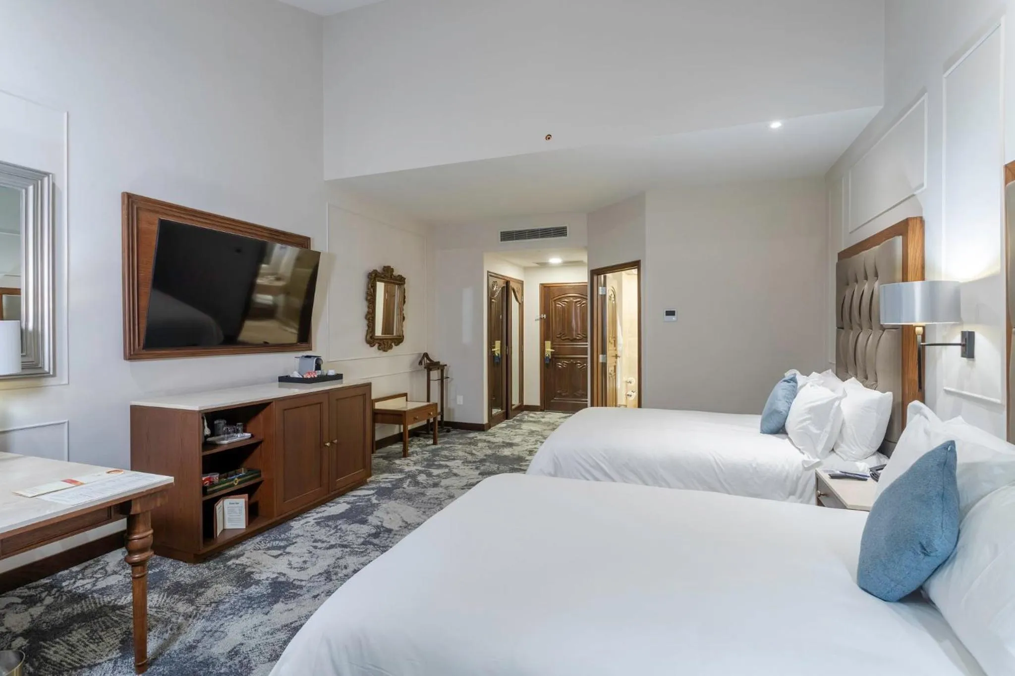 Bedroom, Bed in Quinta Real Saltillo