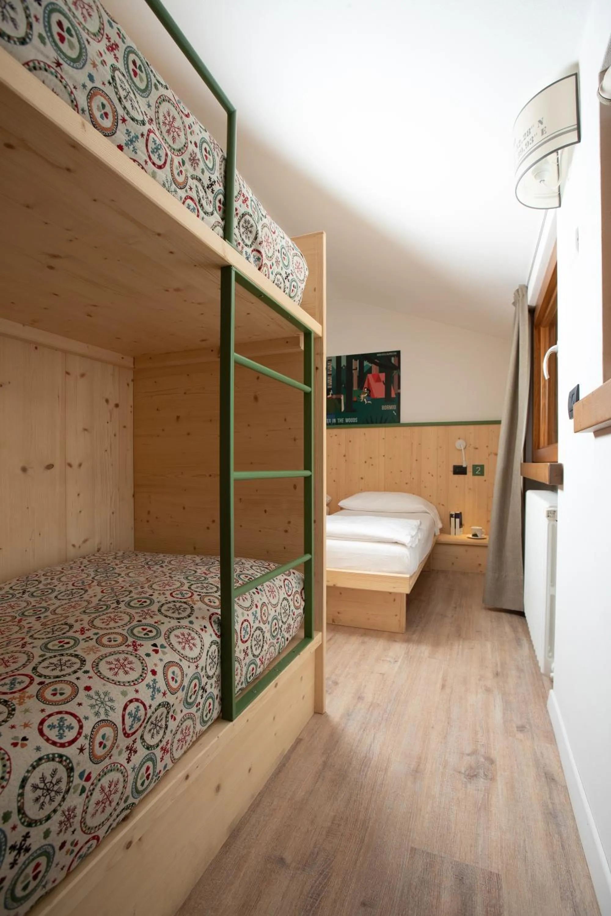 Bedroom, Bed in Ostello Alpino