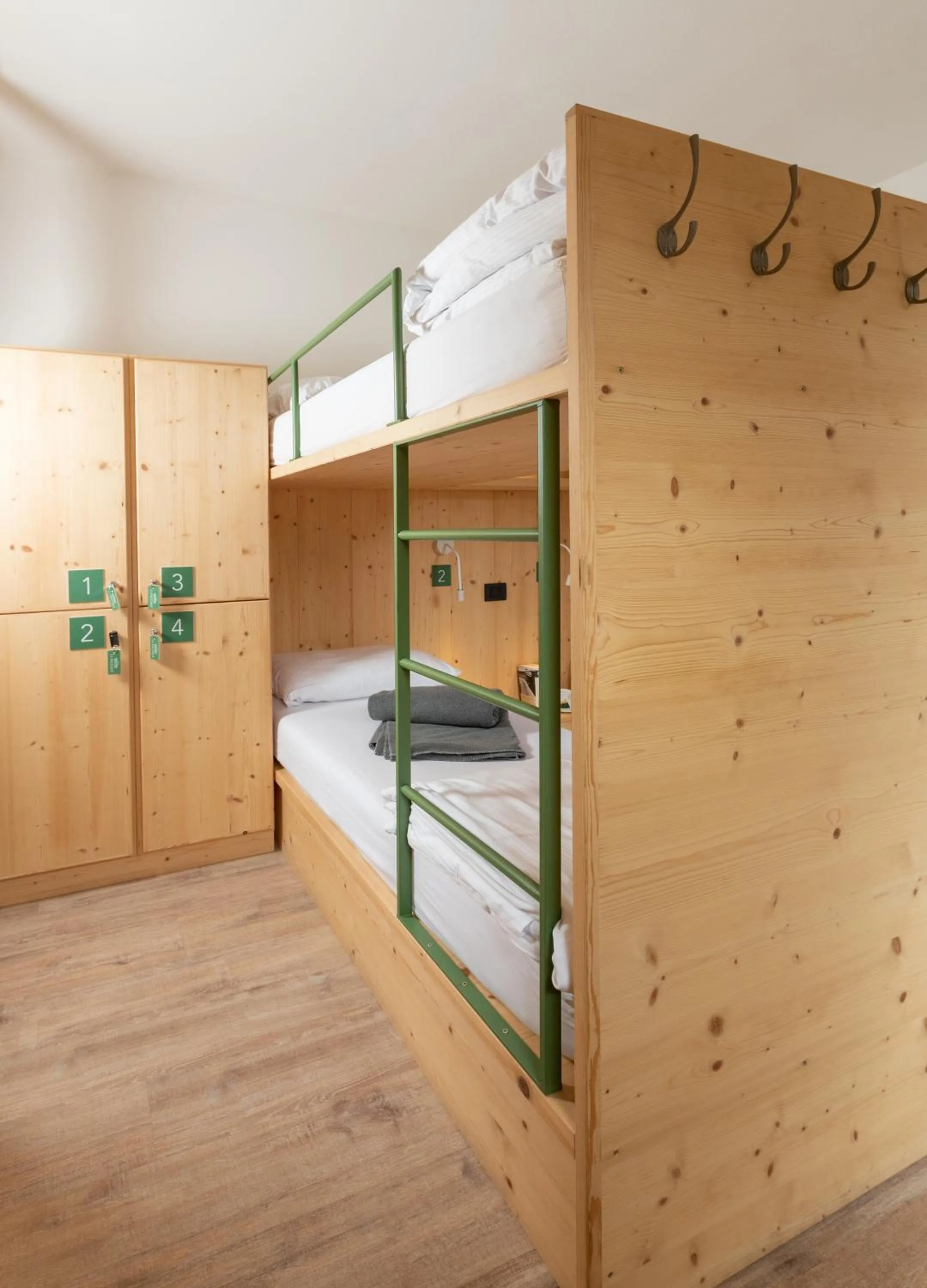 Bed in Ostello Alpino