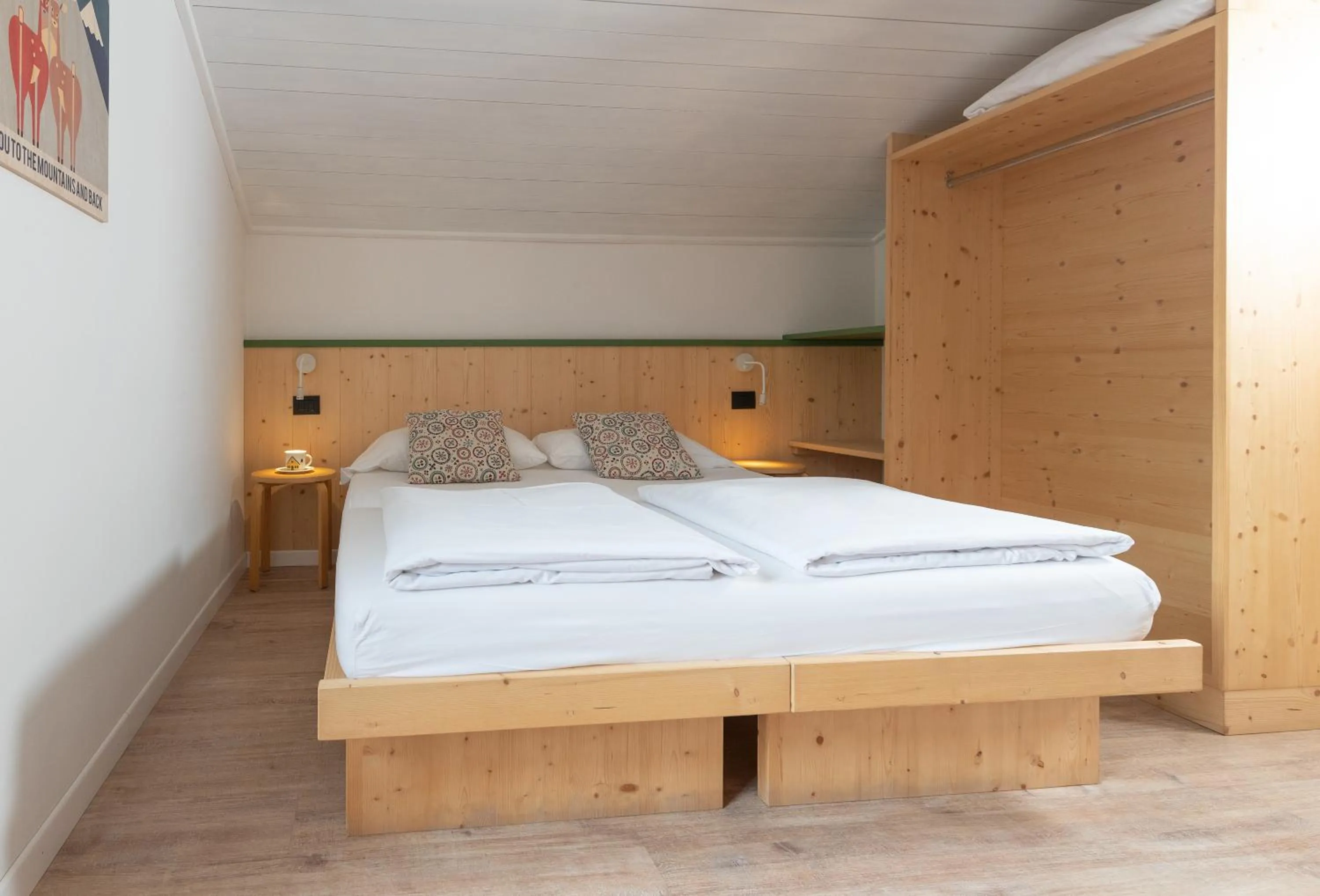 Bed in Ostello Alpino