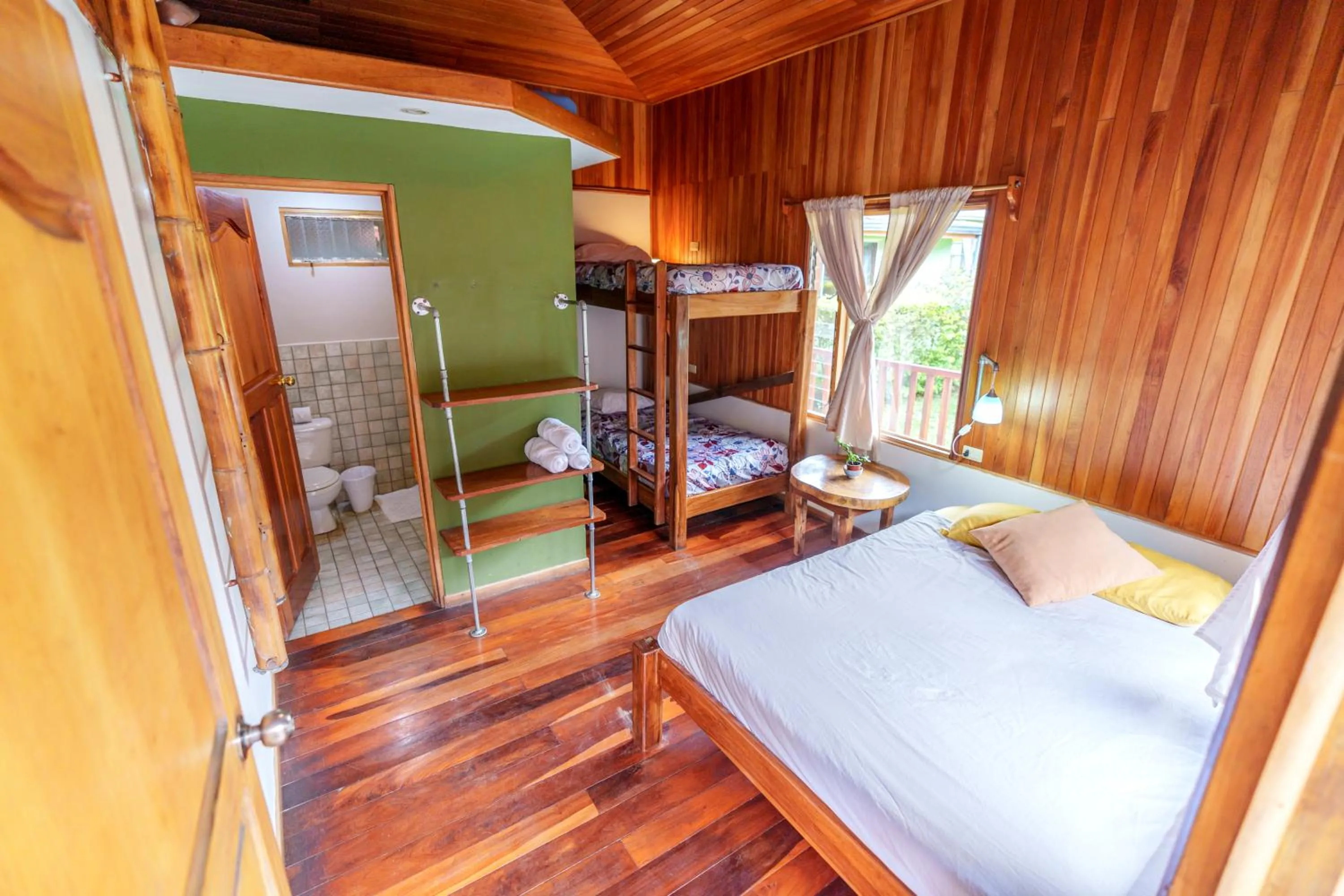 Bed in Pension Santa Elena