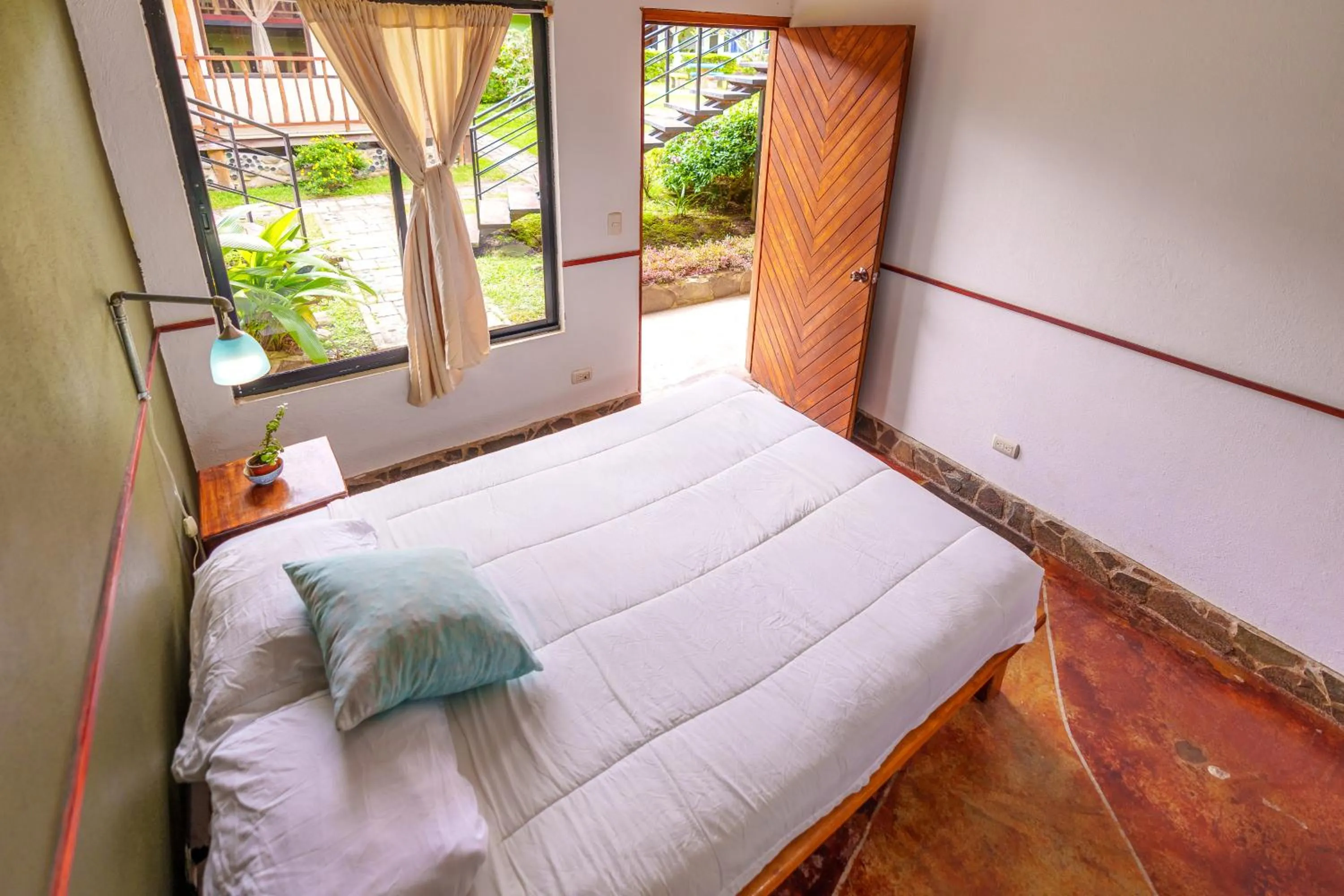 Bed in Pension Santa Elena