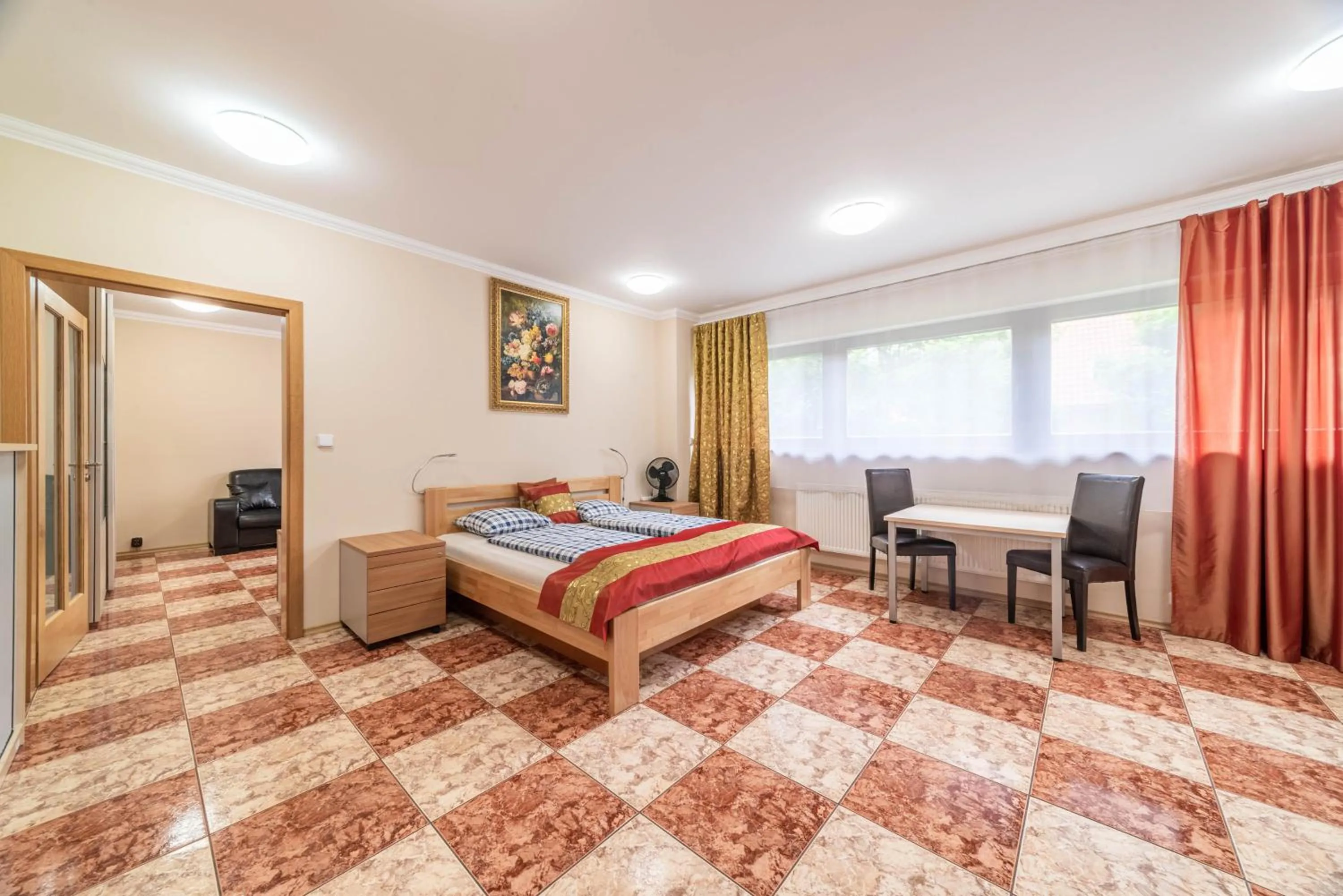 Bed in Apartmán blizko centra Prahy