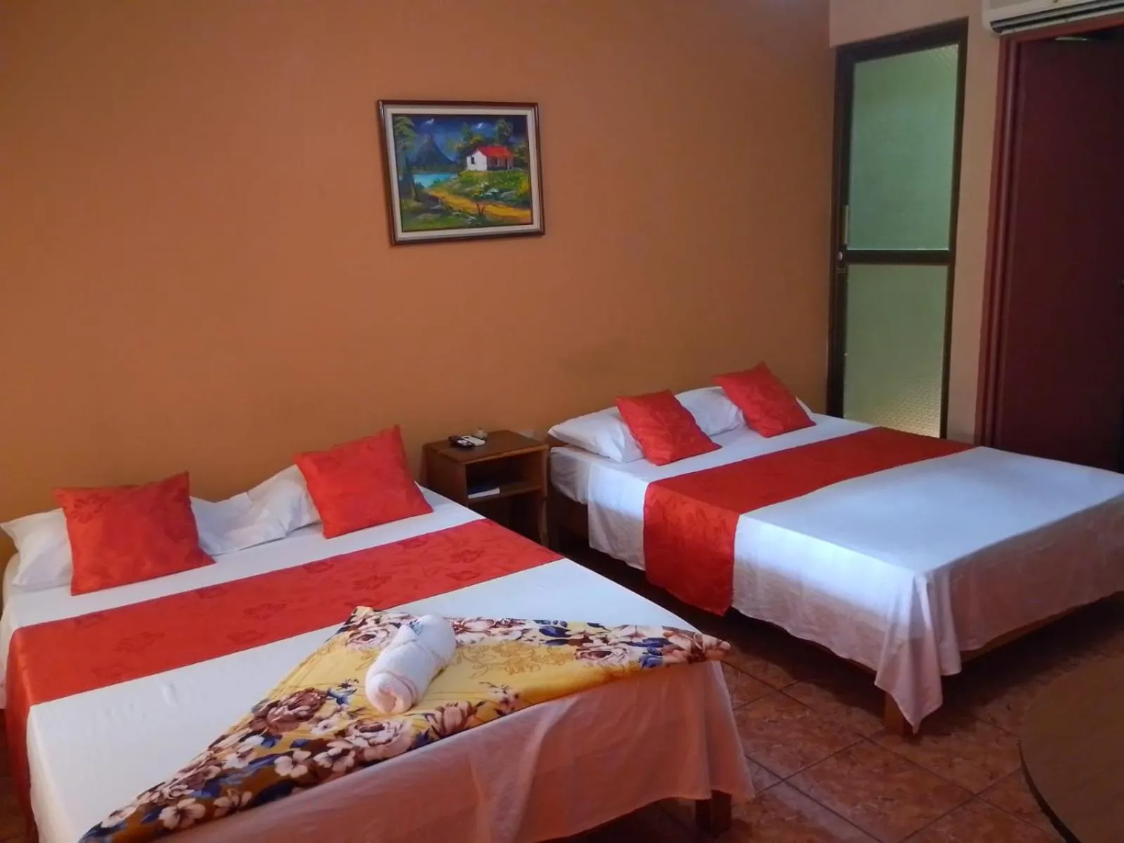 Bed in Hotel Torre Fuerte