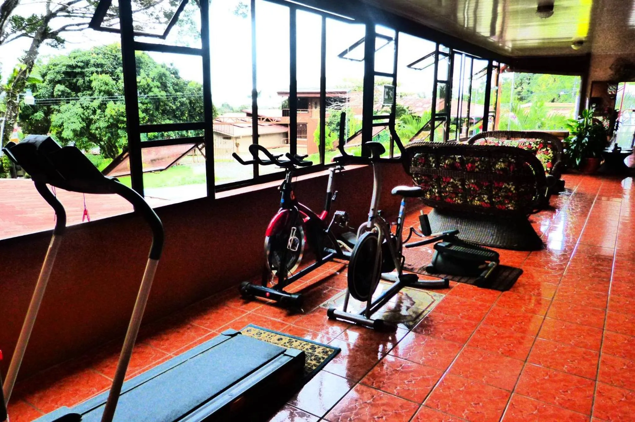 Fitness centre/facilities in Hotel Torre Fuerte