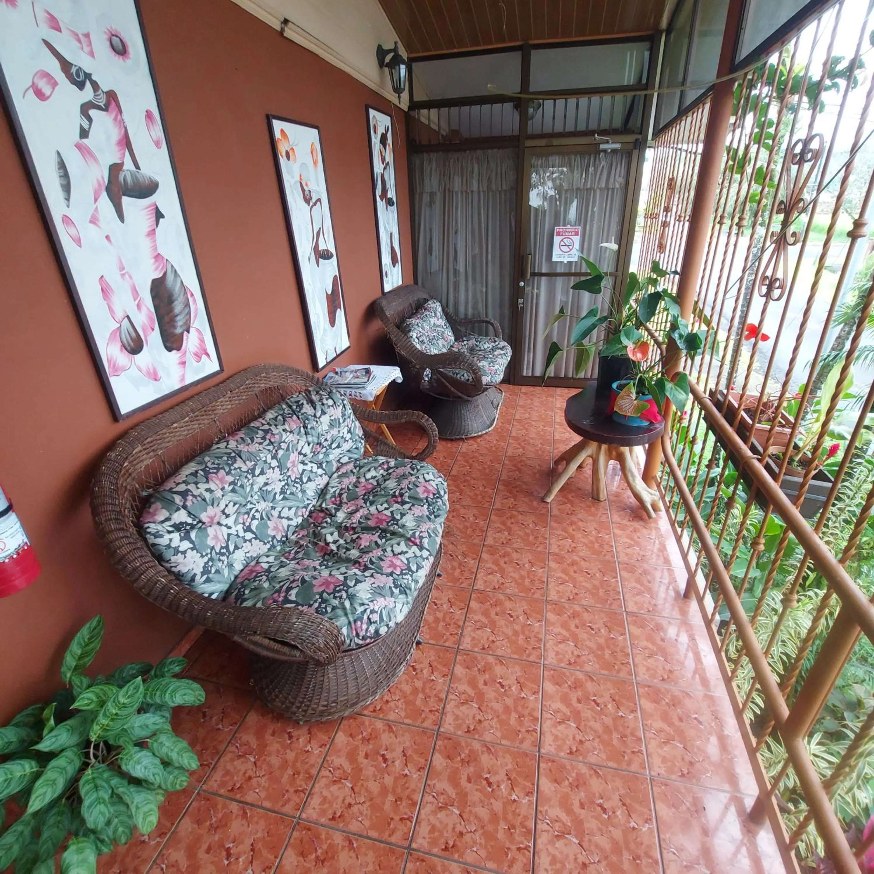 Balcony/Terrace in Hotel Torre Fuerte