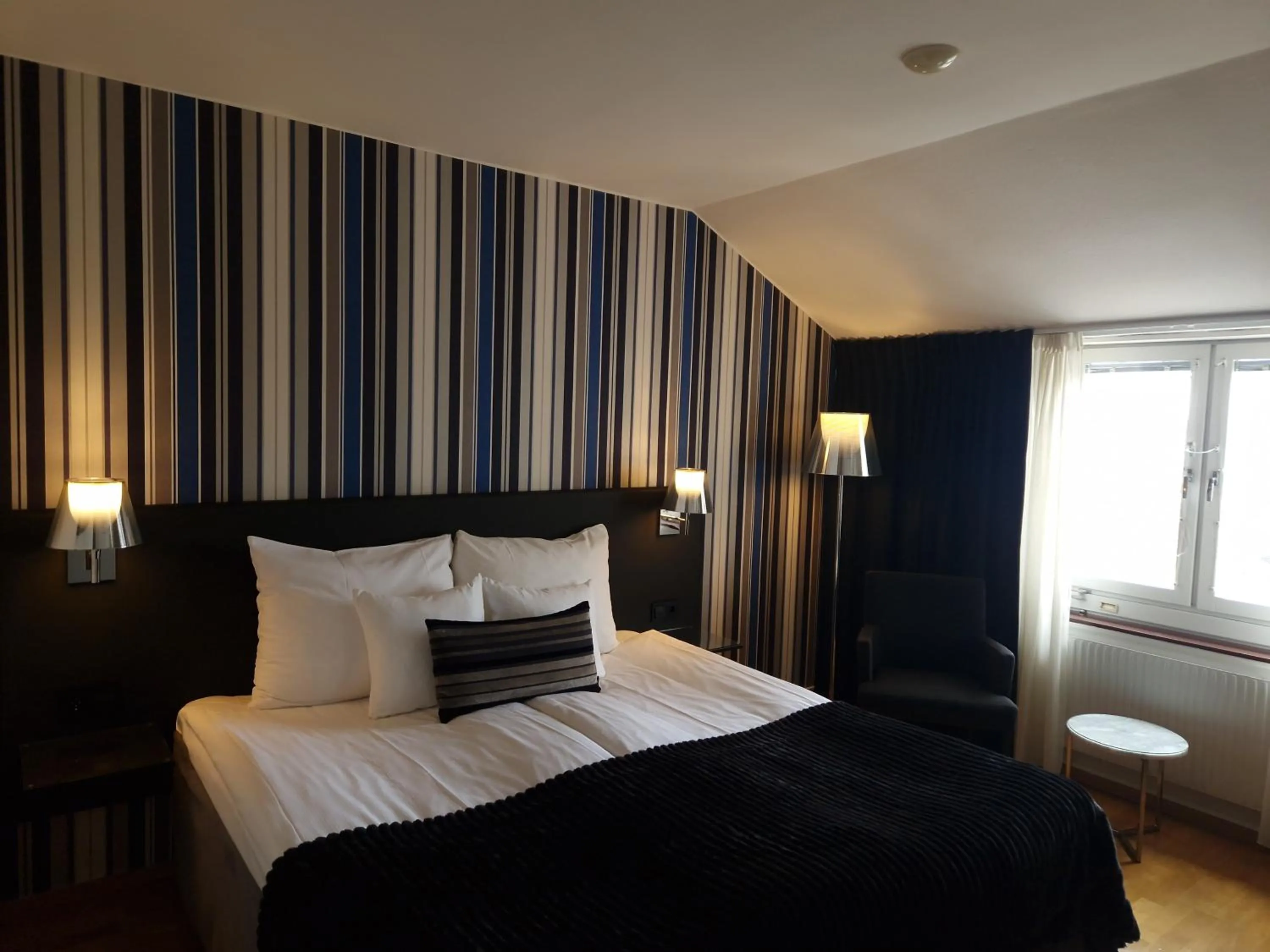 Bed in Quality Hotel Statt