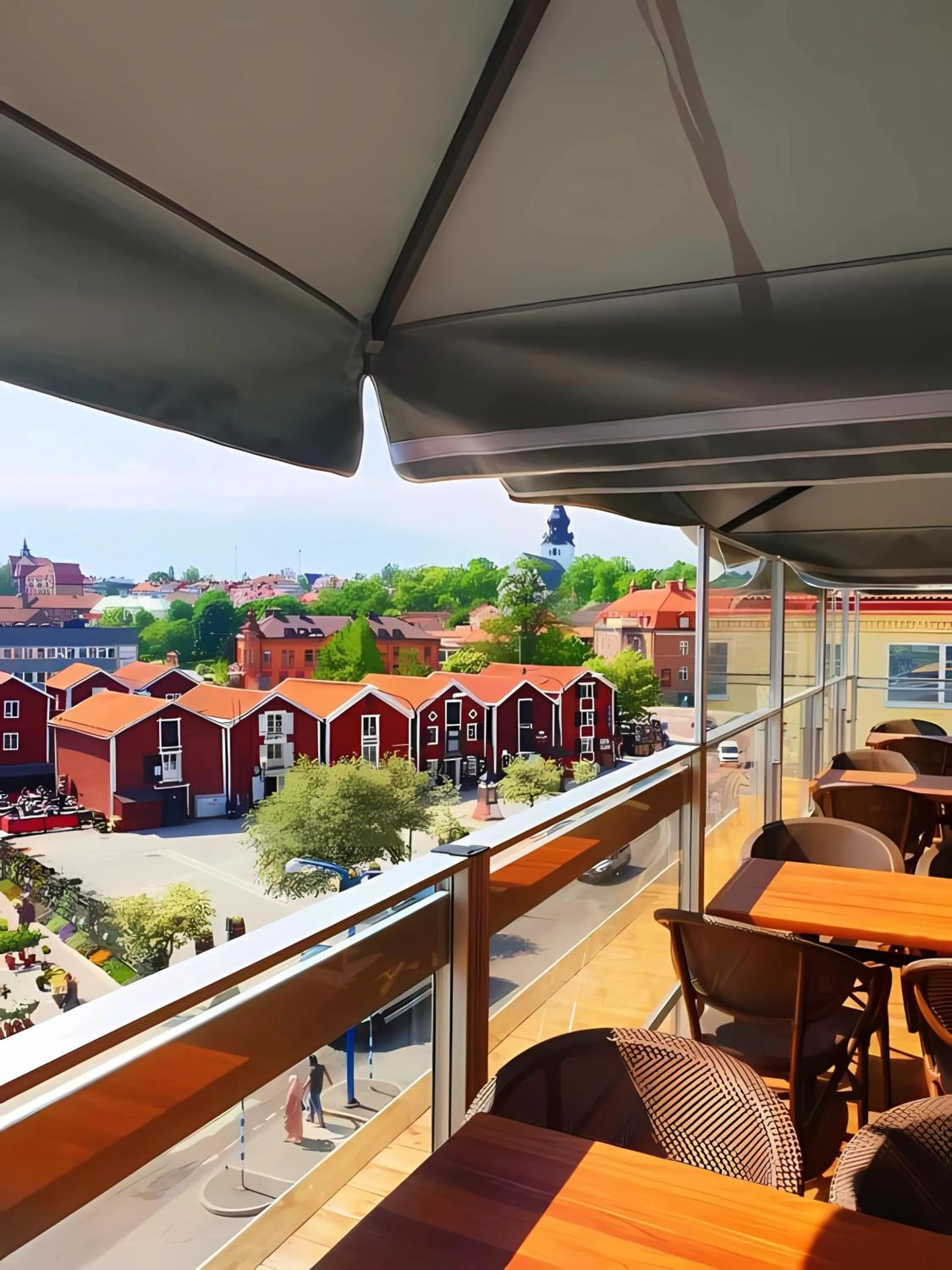 Balcony/Terrace in Quality Hotel Statt