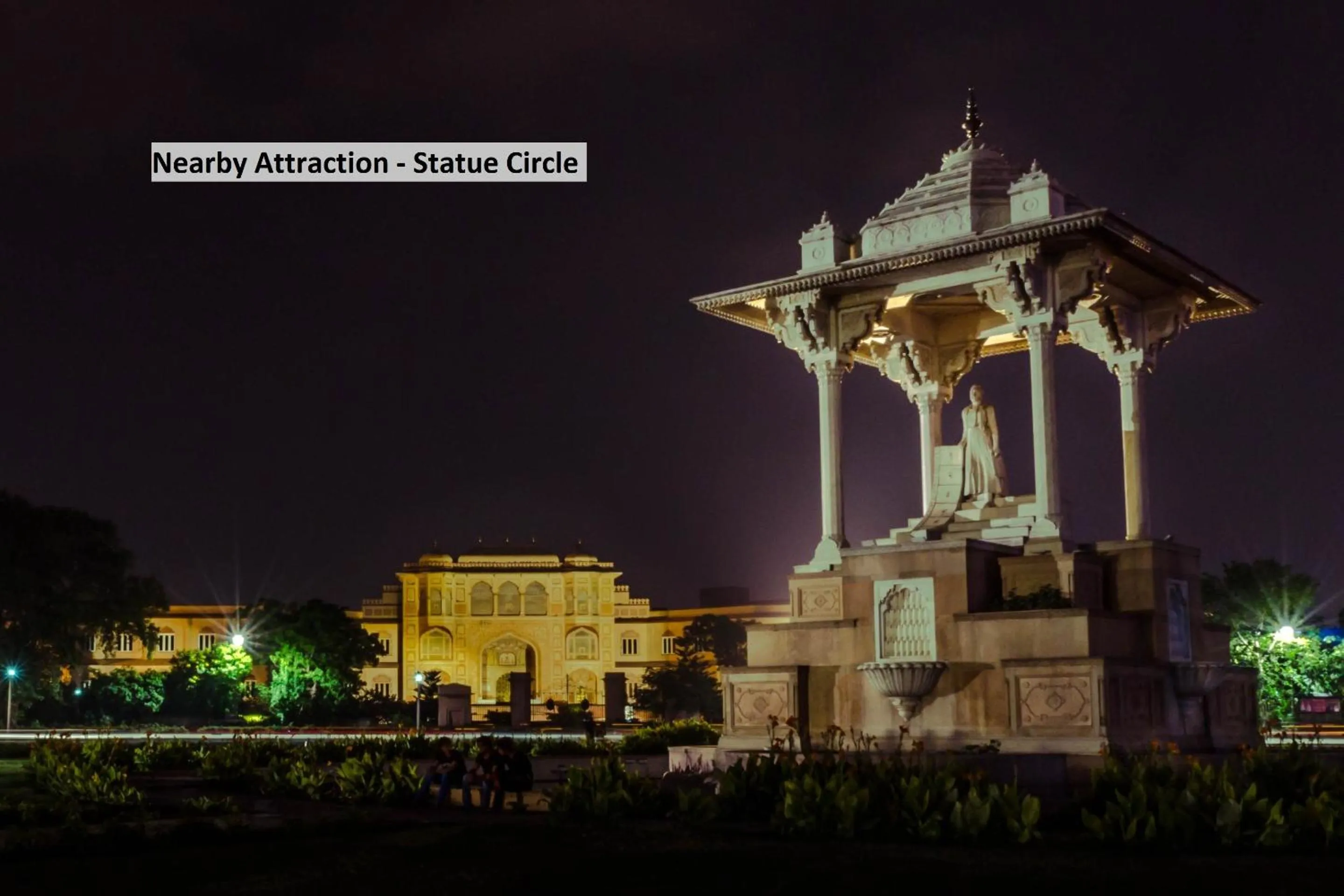 Nearby landmark in Super Capital O Swastika