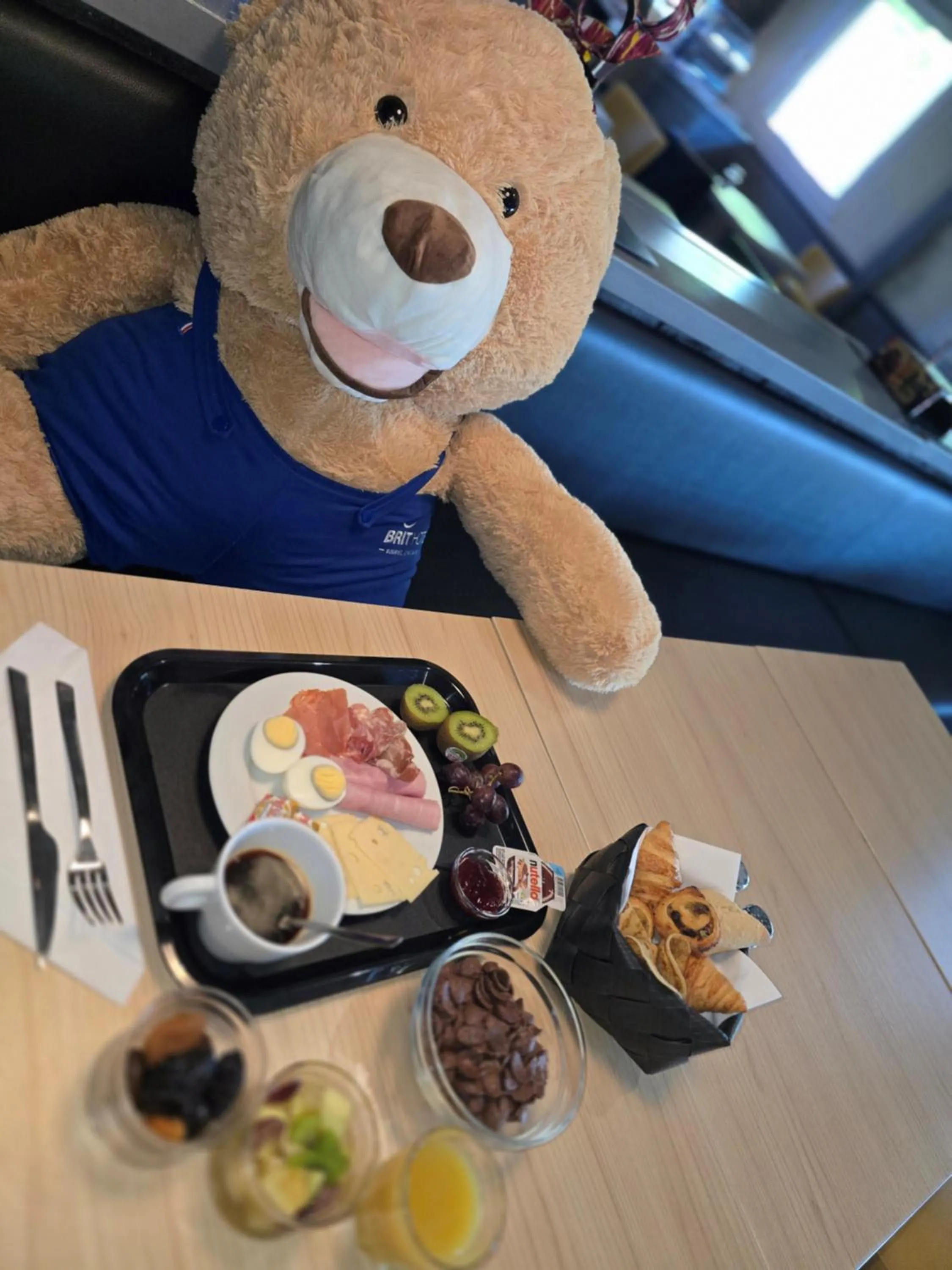 Breakfast in Brit Hotel Confort Manosque Cadarache