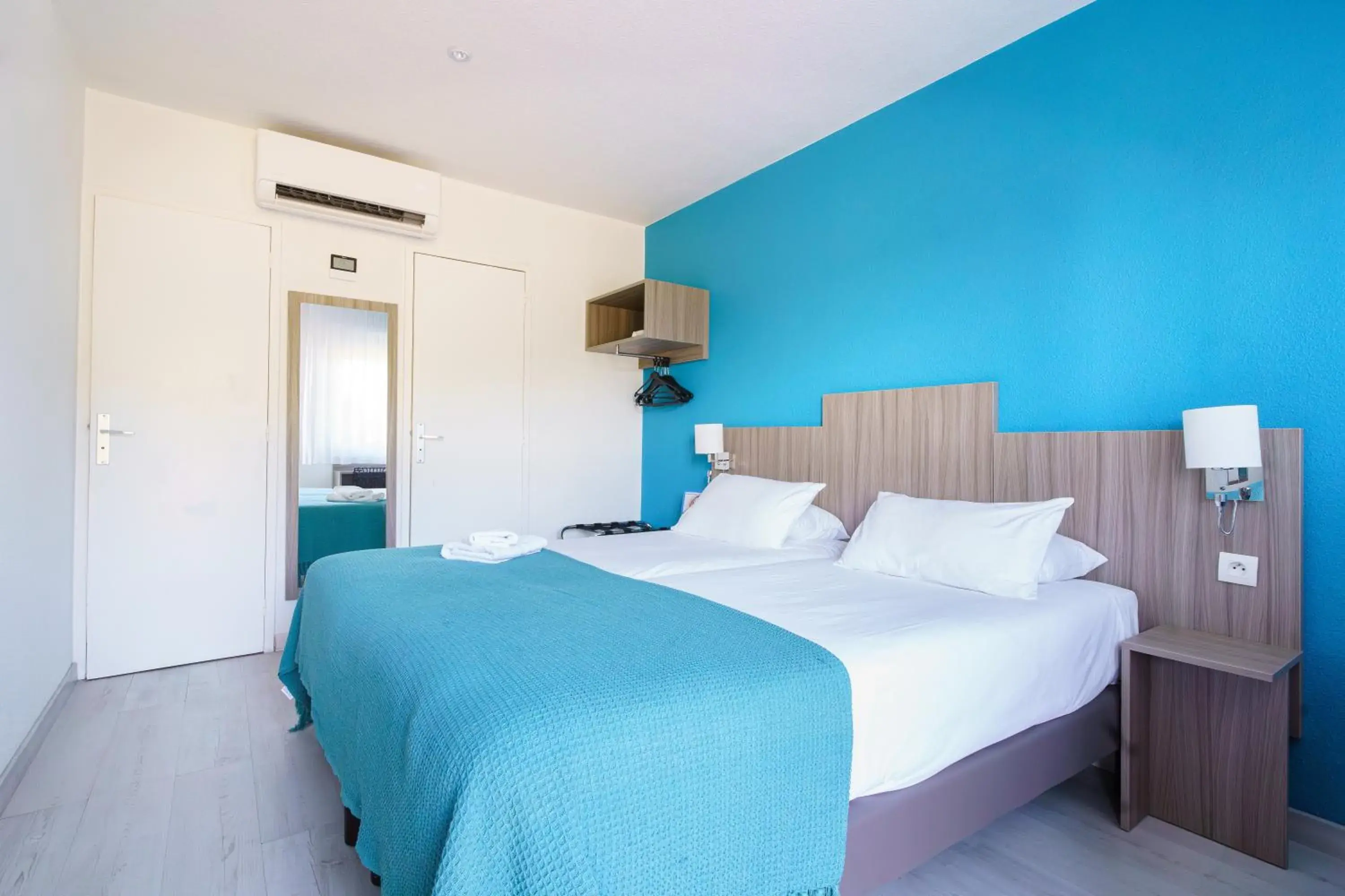 Twin Room in Brit Hotel Confort Manosque Cadarache Twin Room in Brit Hotel Confort Manosque Cadarache