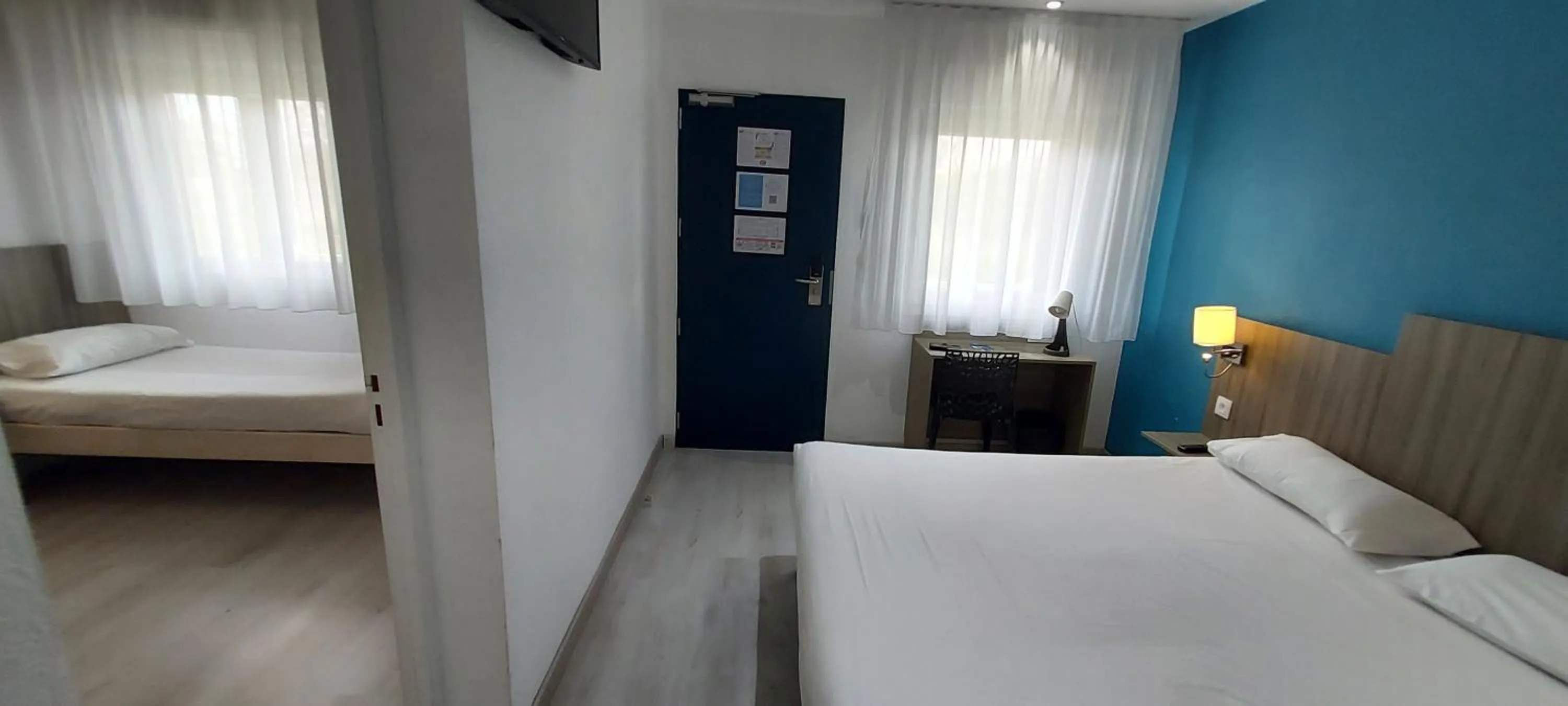 Photo of the whole room, Bed in Brit Hotel Confort Manosque Cadarache