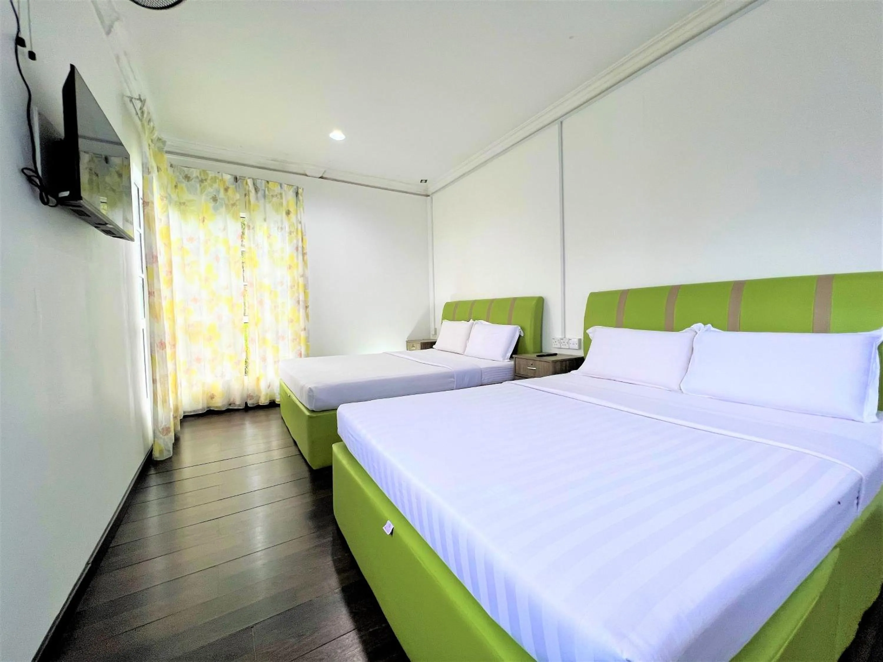 Bed in Suang Noh Homestay Kundasang