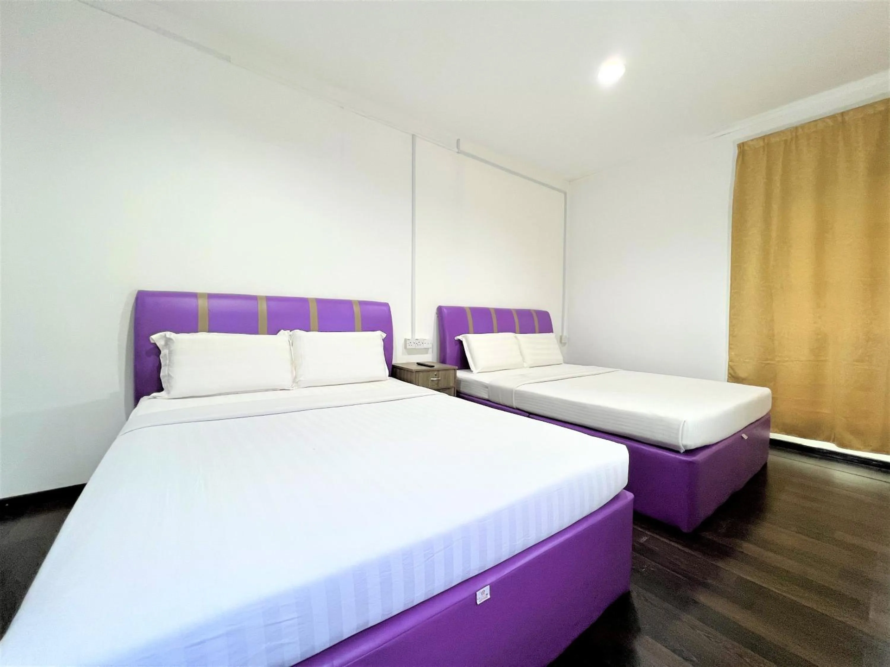 Bed in Suang Noh Homestay Kundasang